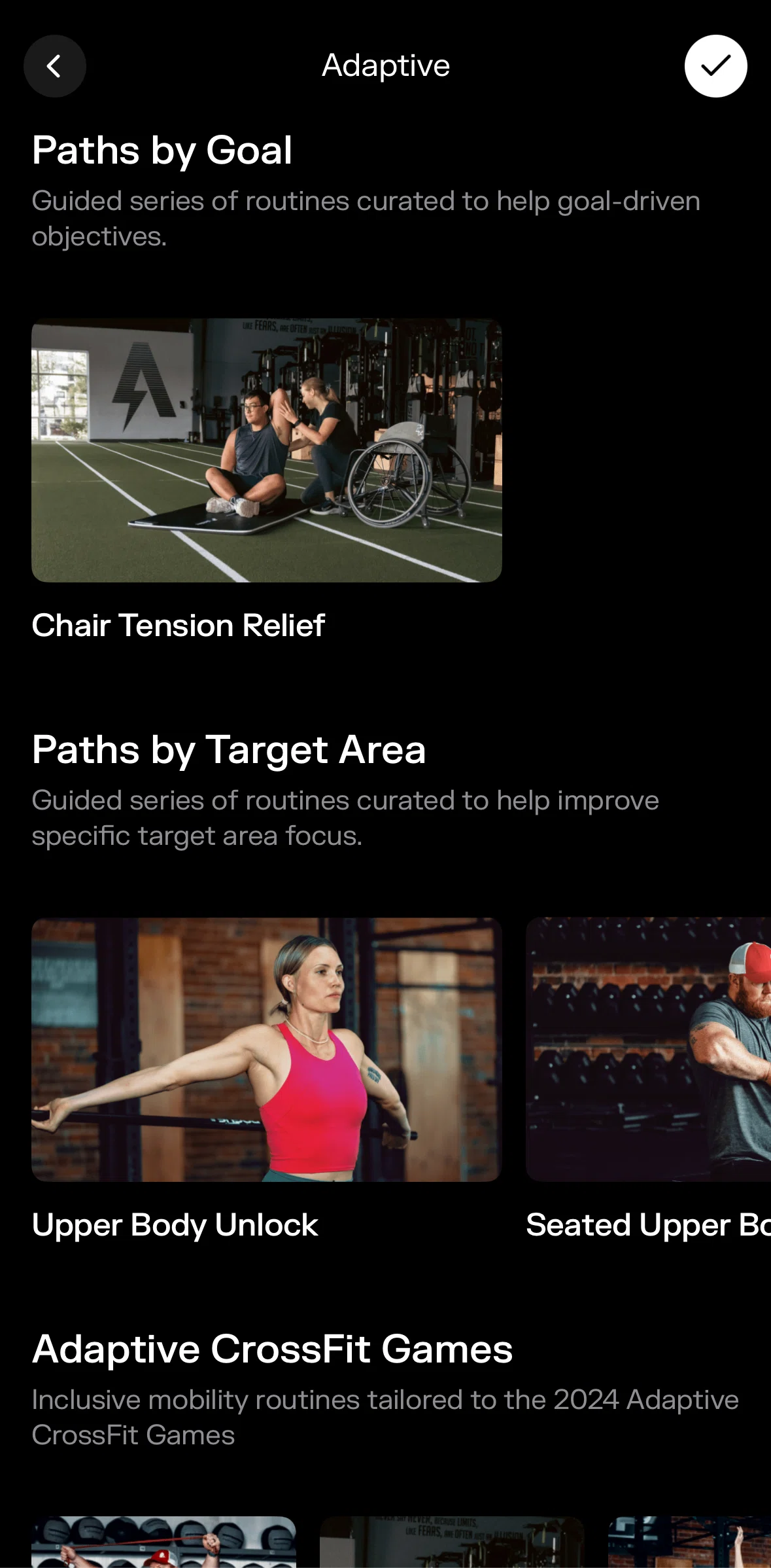 pliability Screen screen in the Path detail flow