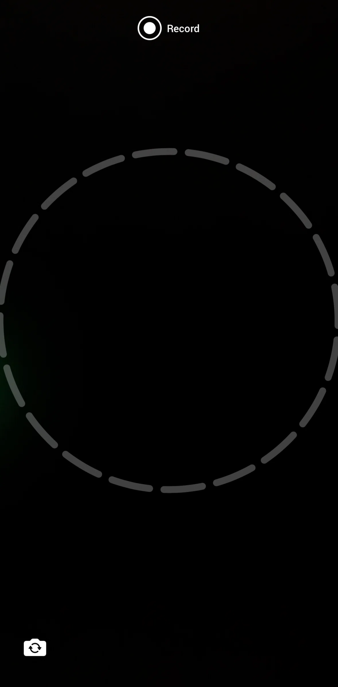 pliability Screen screen in the Showing captions flow