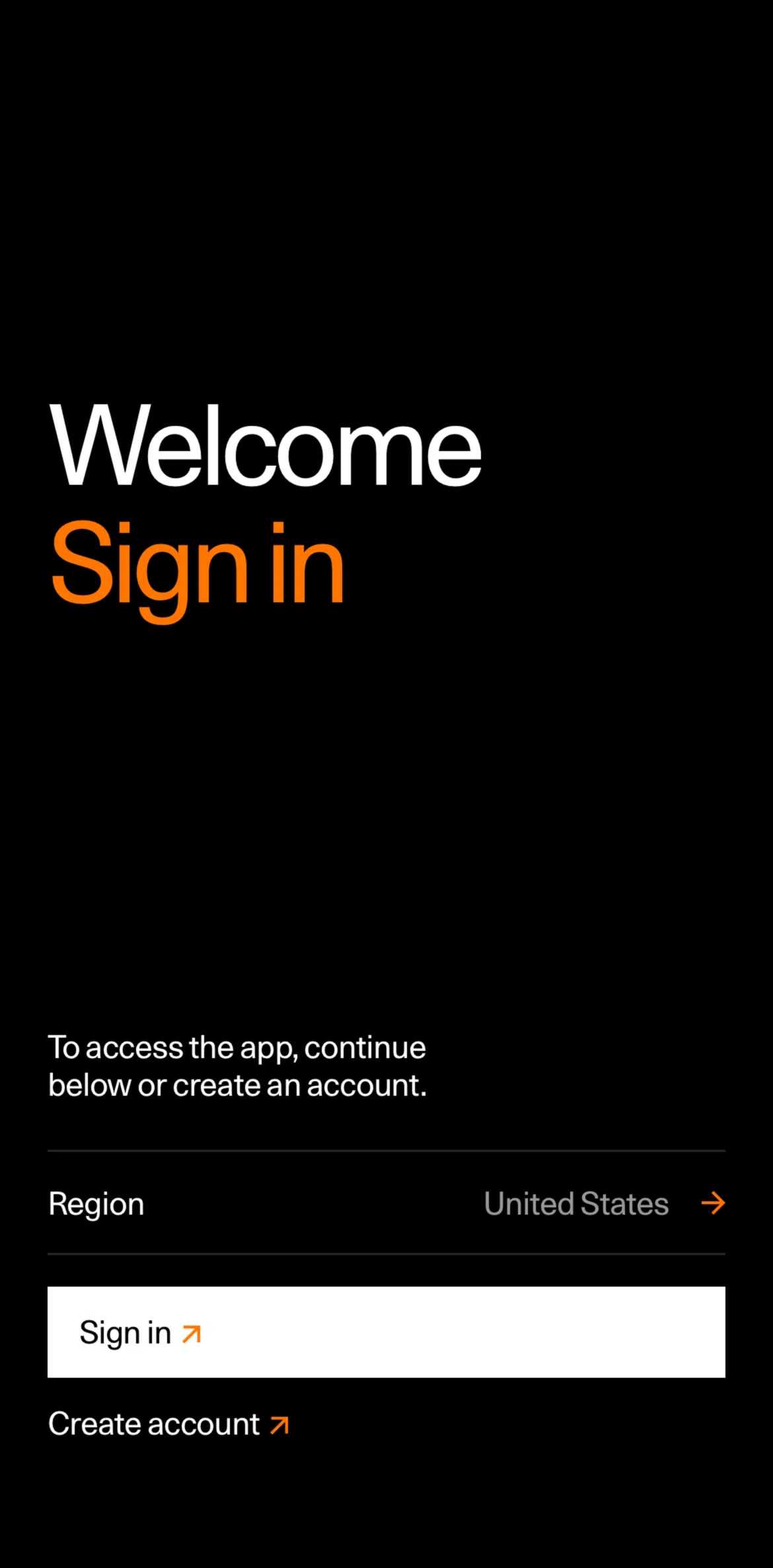 Polestar Screen screen in the Onboarding flow