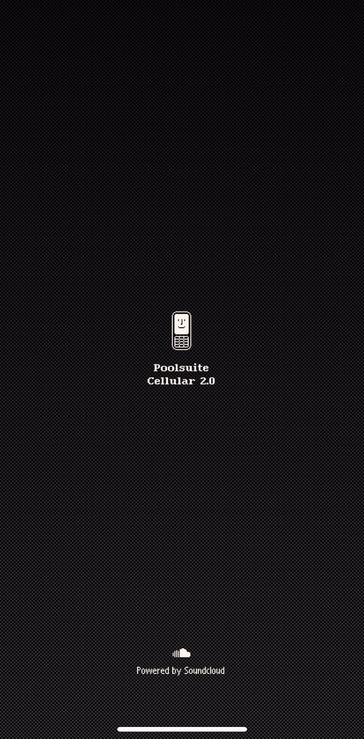 Poolsuite FM Screen screen in the Onboarding flow