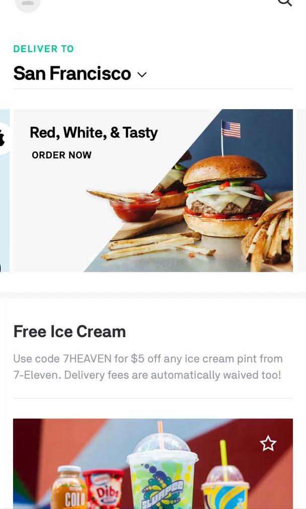 Postmates Ordering Food preview