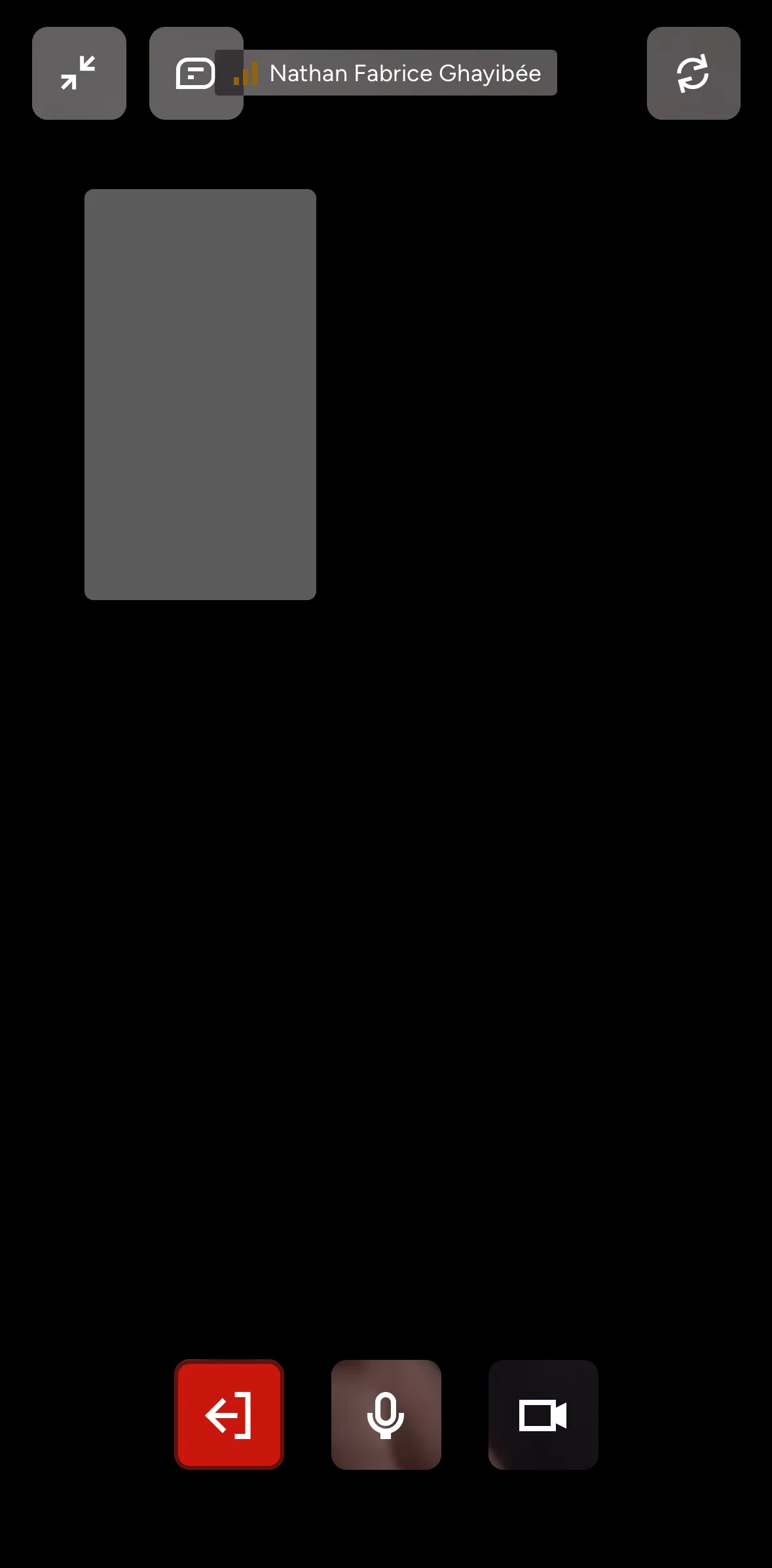 Preply Screen screen in the Turning off camera flow