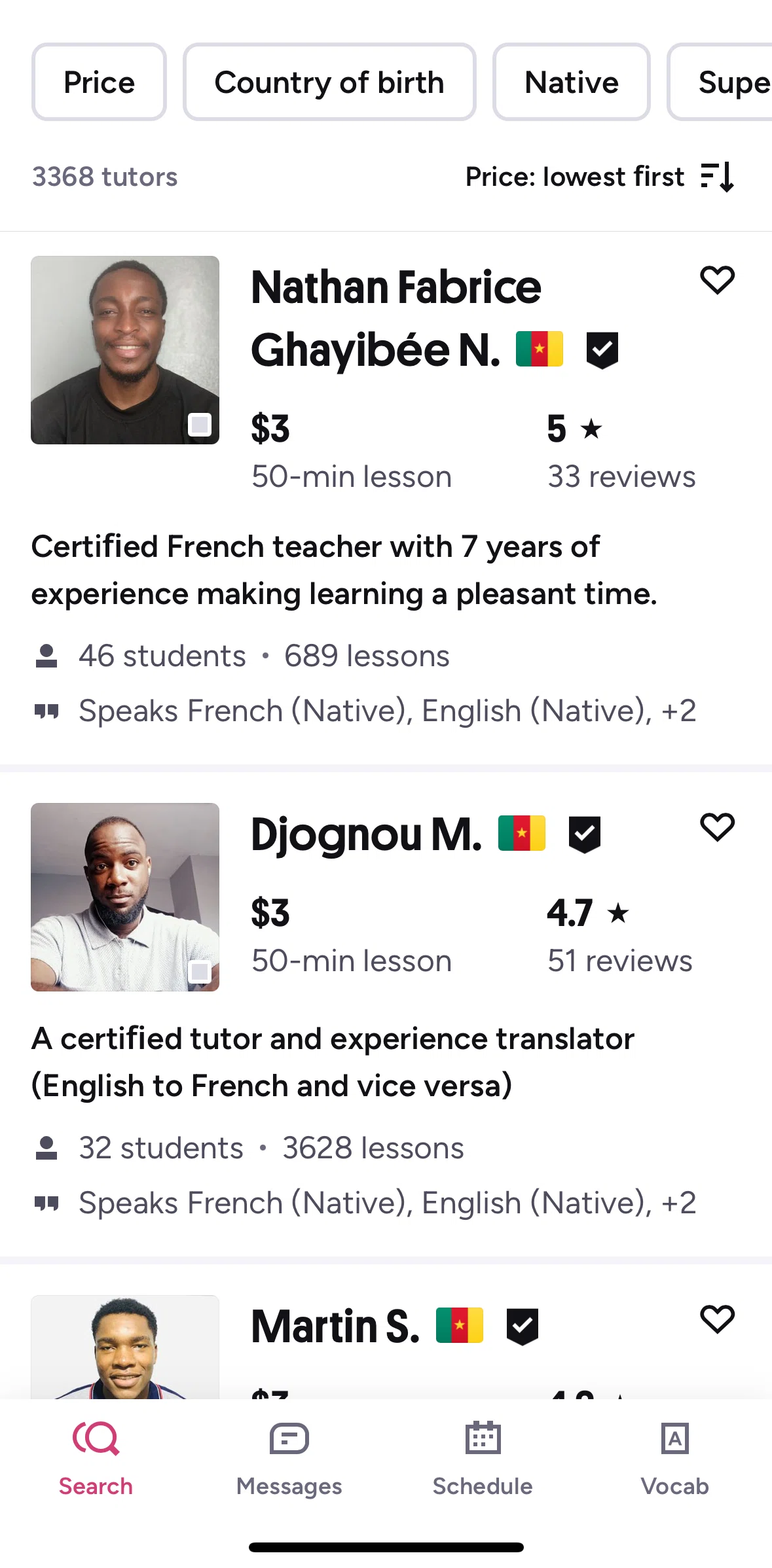 Preply Screen screen in the Tutor profile flow