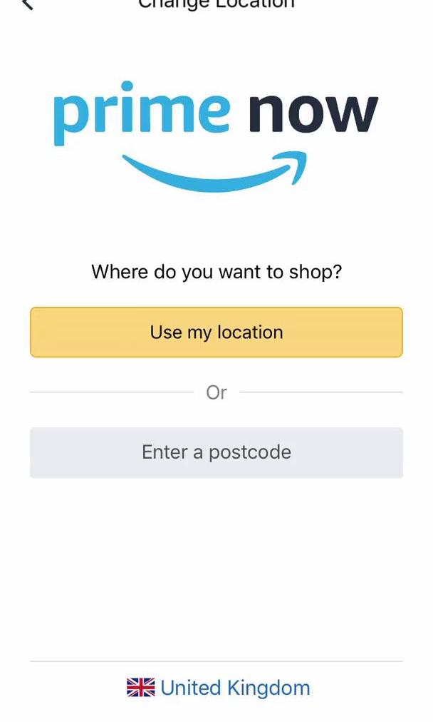 Prime Now Buying Something preview