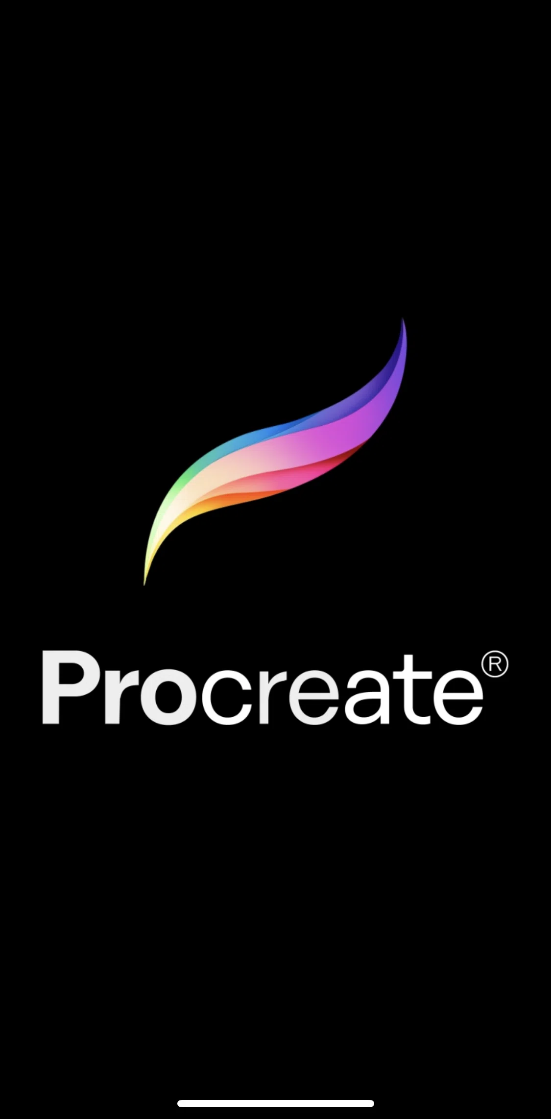 Procreate Pocket Screen screen in the Onboarding flow