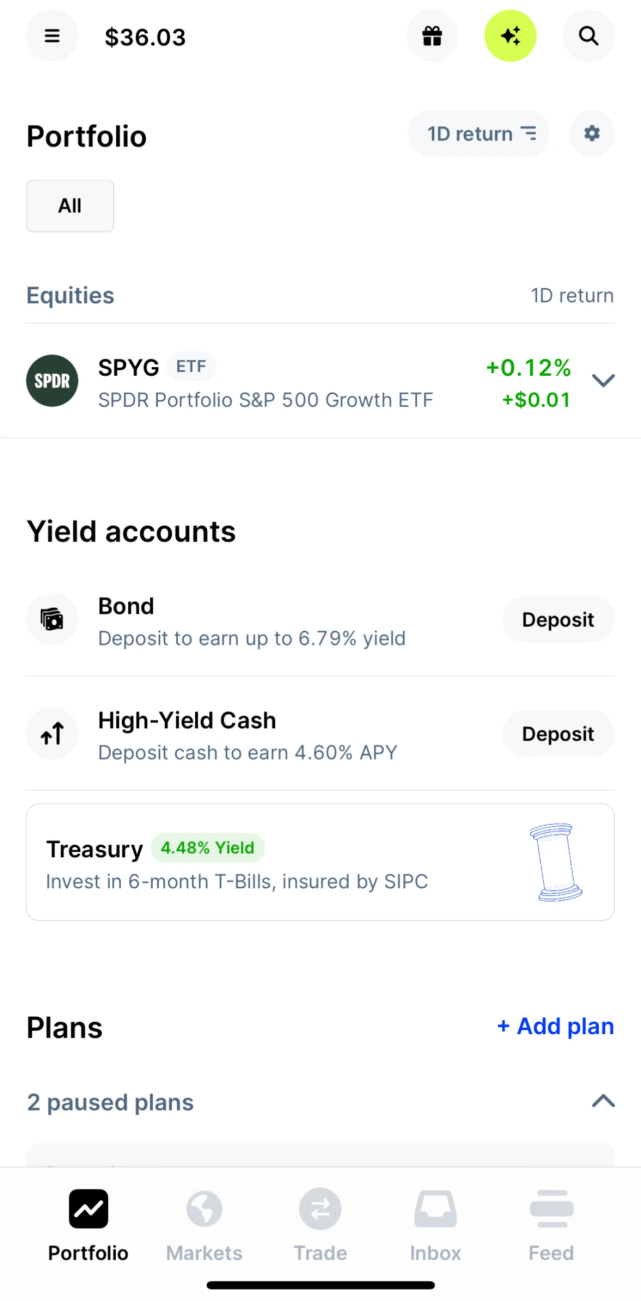 Public Screen screen in the Equities option flow