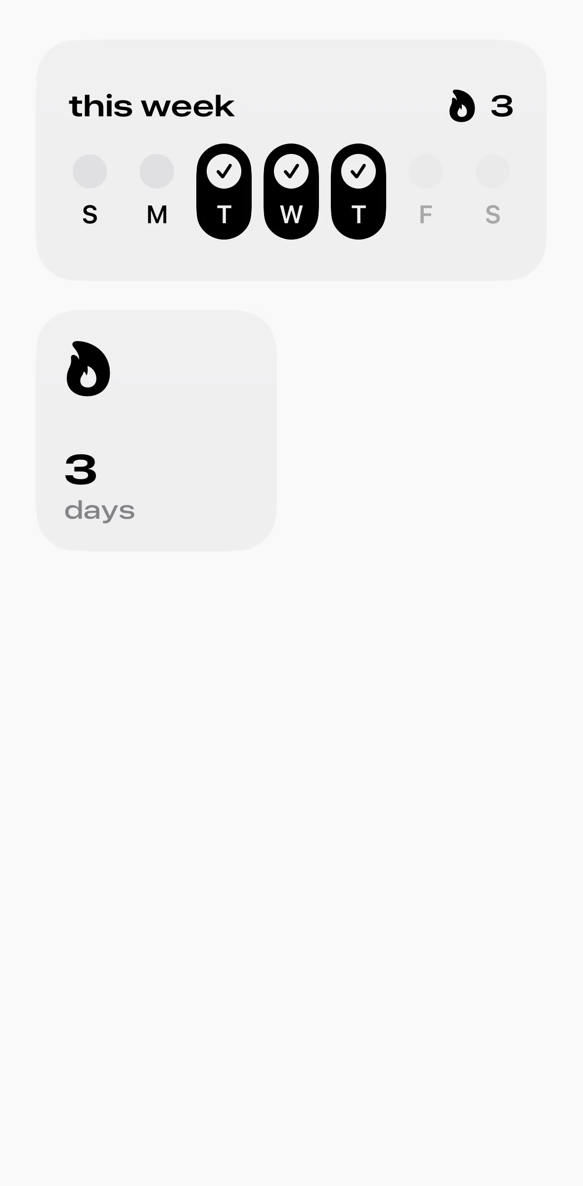 pushr Screen screen in the Widgets flow