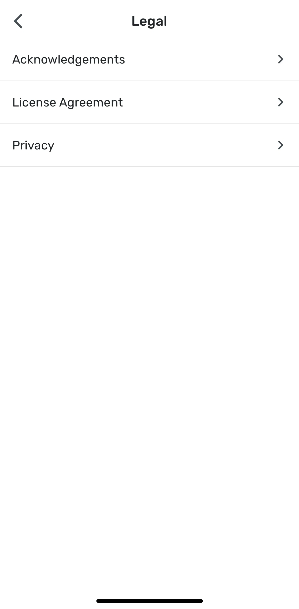 Quicken Screen screen in the Privacy flow