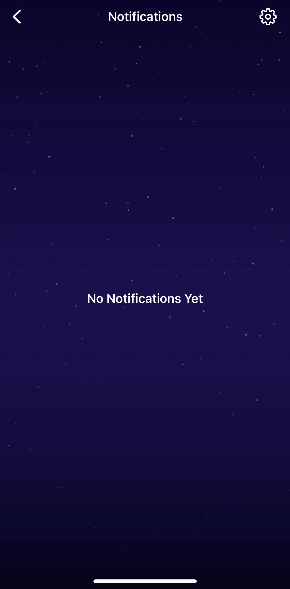 QUITTR Screen screen in the Turning on notifications flow
