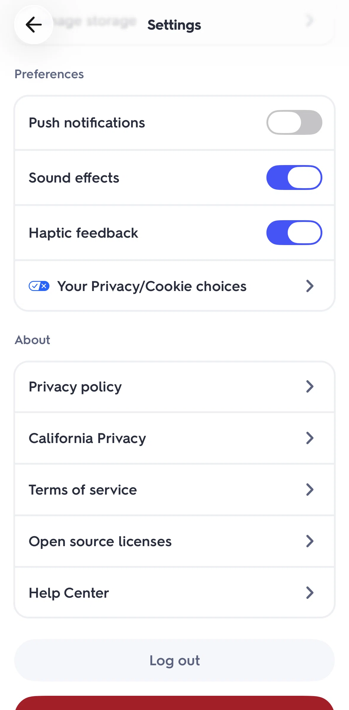 Quizlet Screen screen in the Turning on notification flow