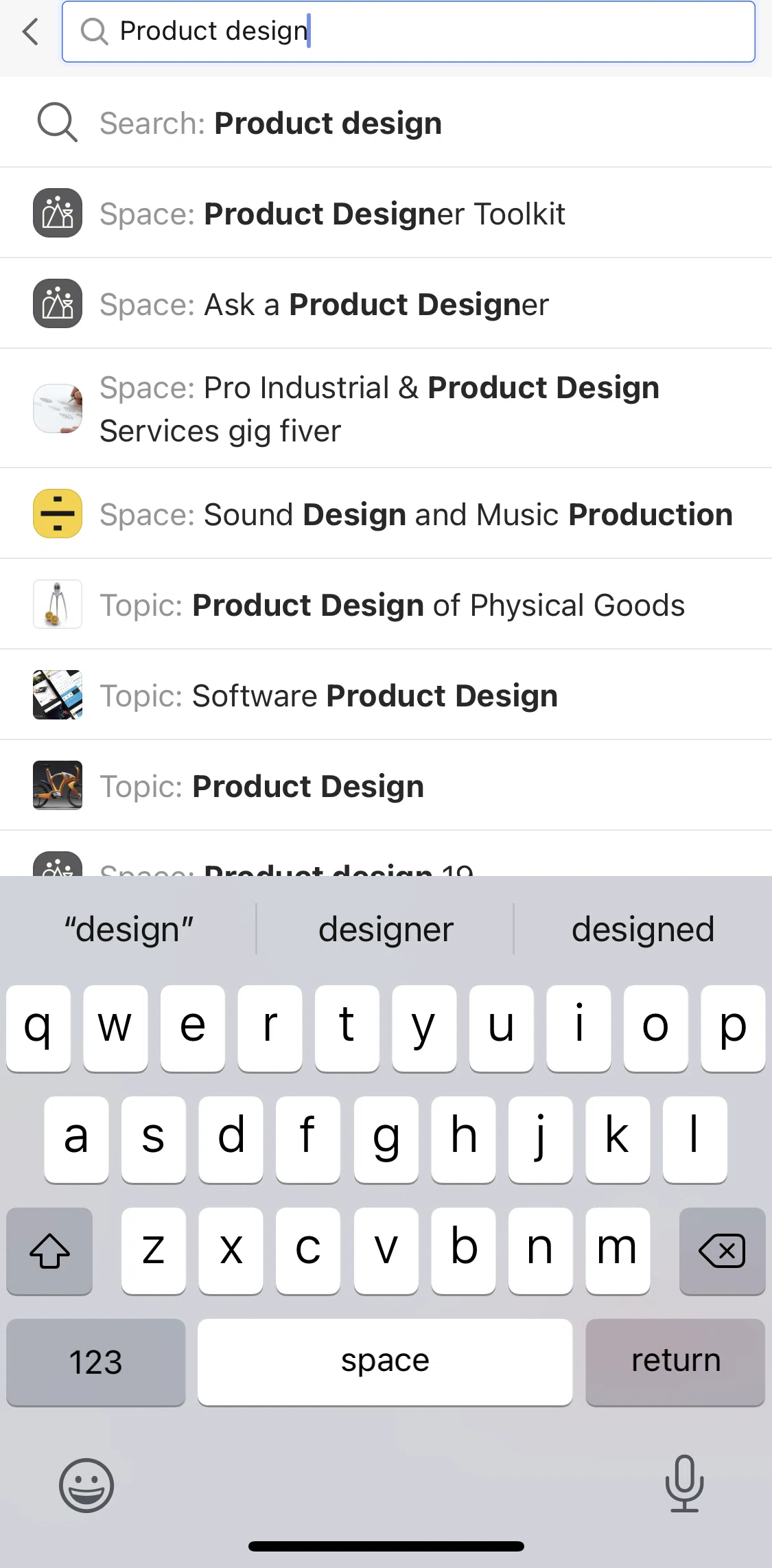 Quora Screen screen in the Topic detail flow