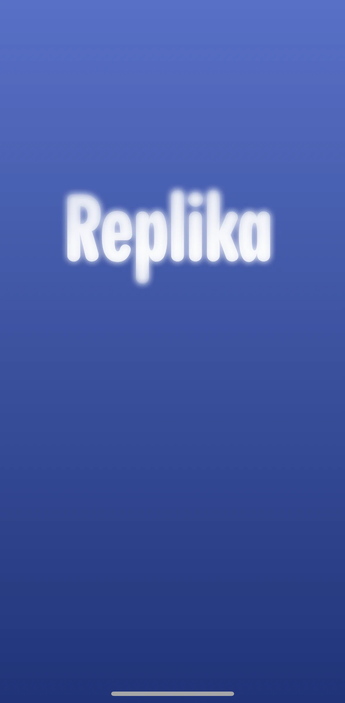 Replika Screen screen in the Onboarding flow