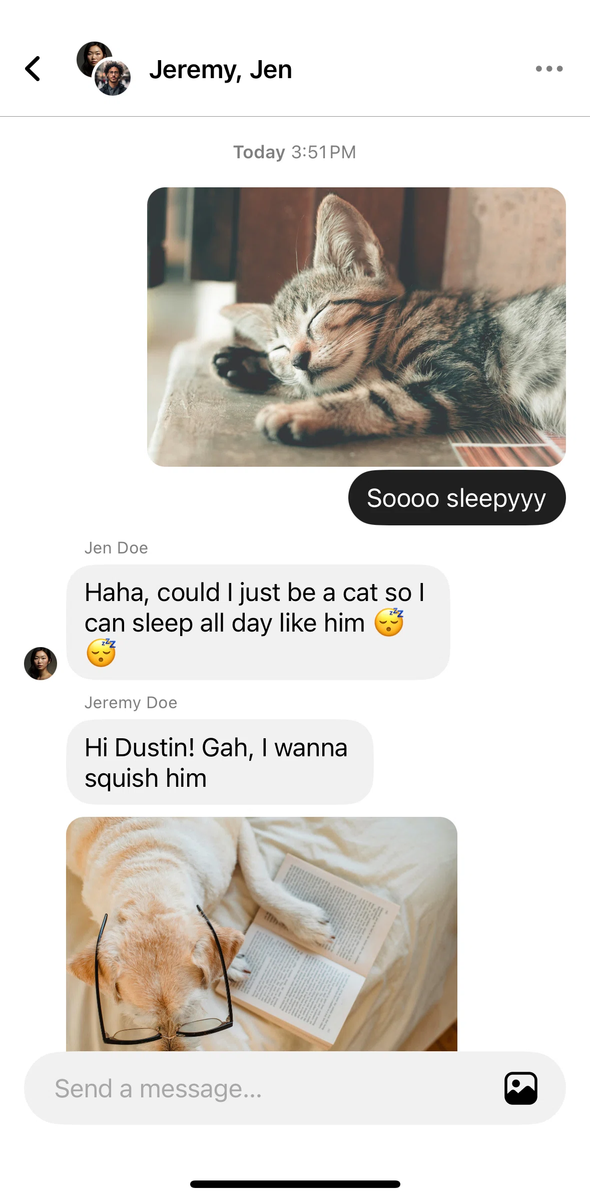 Retro Screen screen in the Chat settings flow