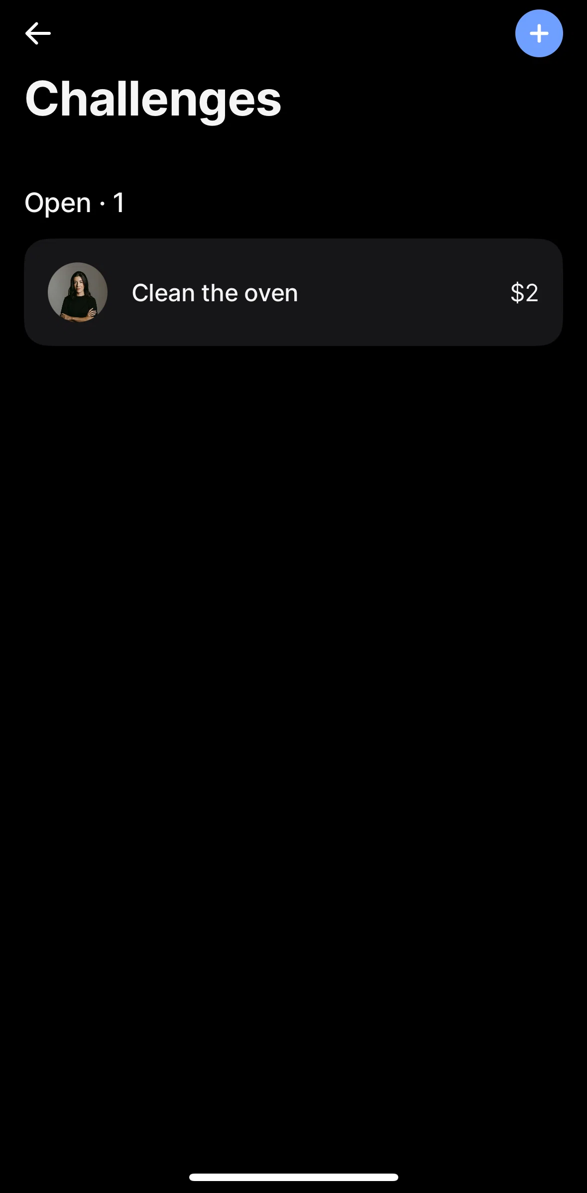 Revolut Screen screen in the Deleting a challenge flow