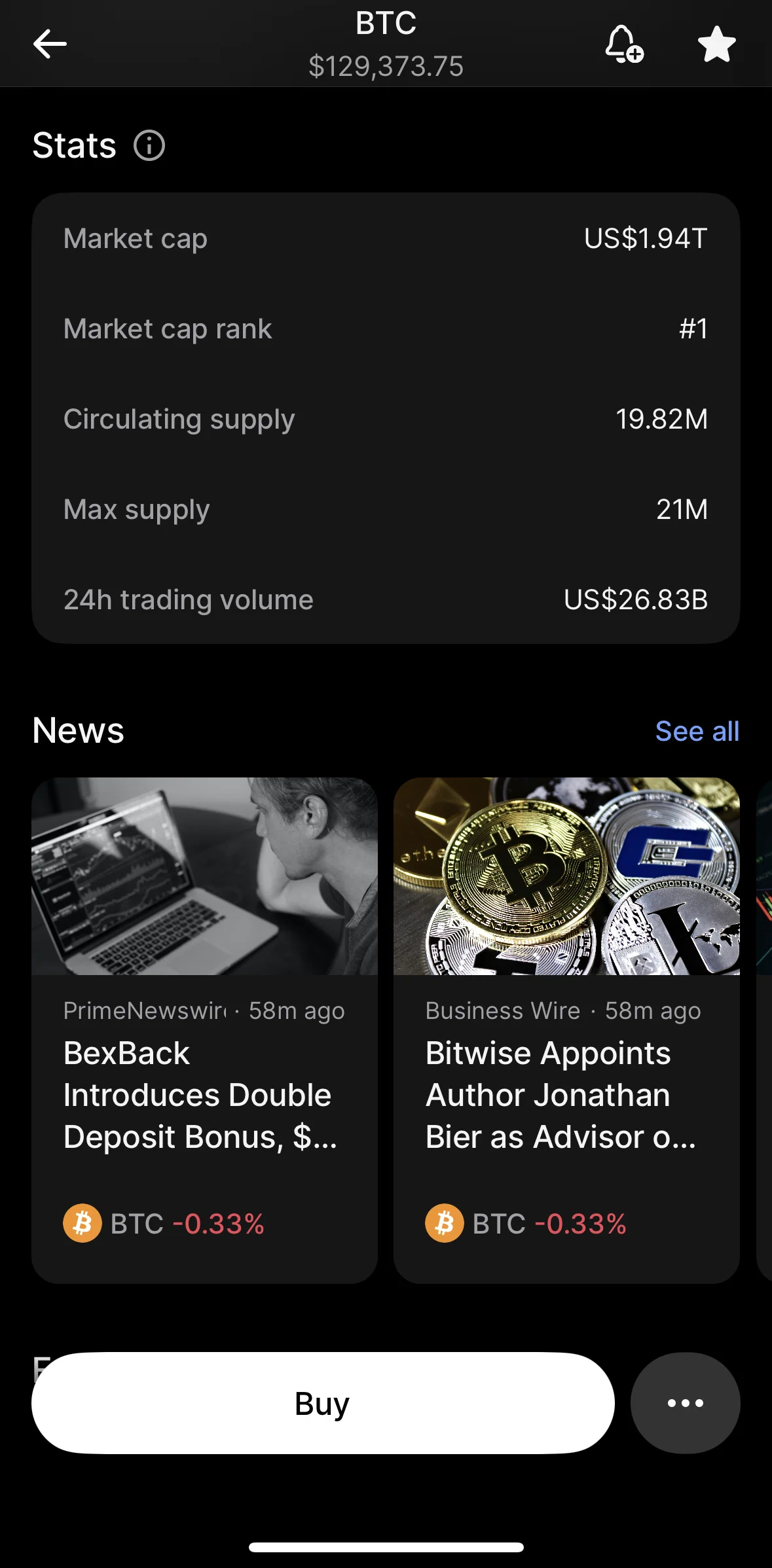 Revolut Screen screen in the Stats explanation flow