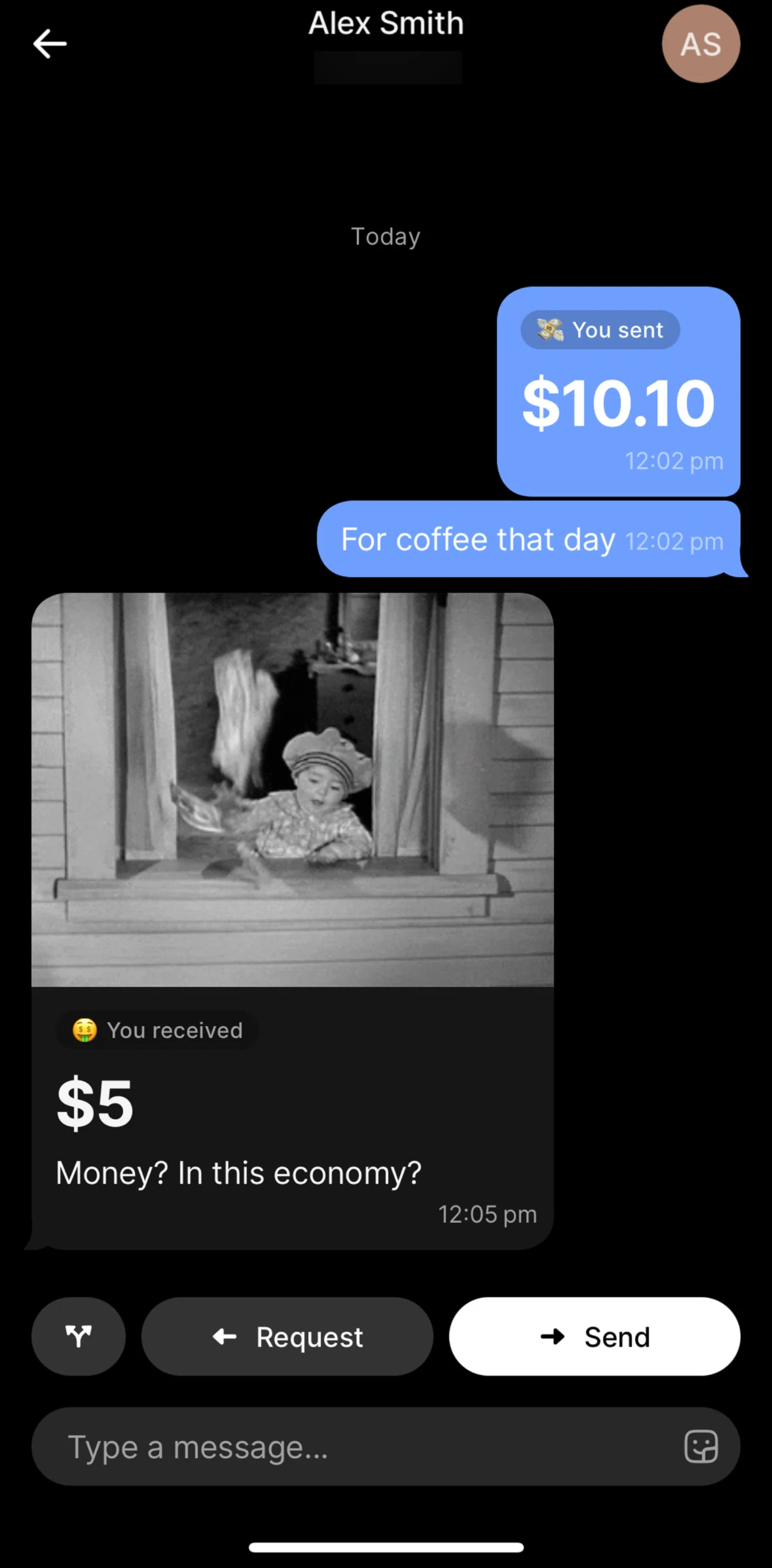 Revolut Screen screen in the User profile flow