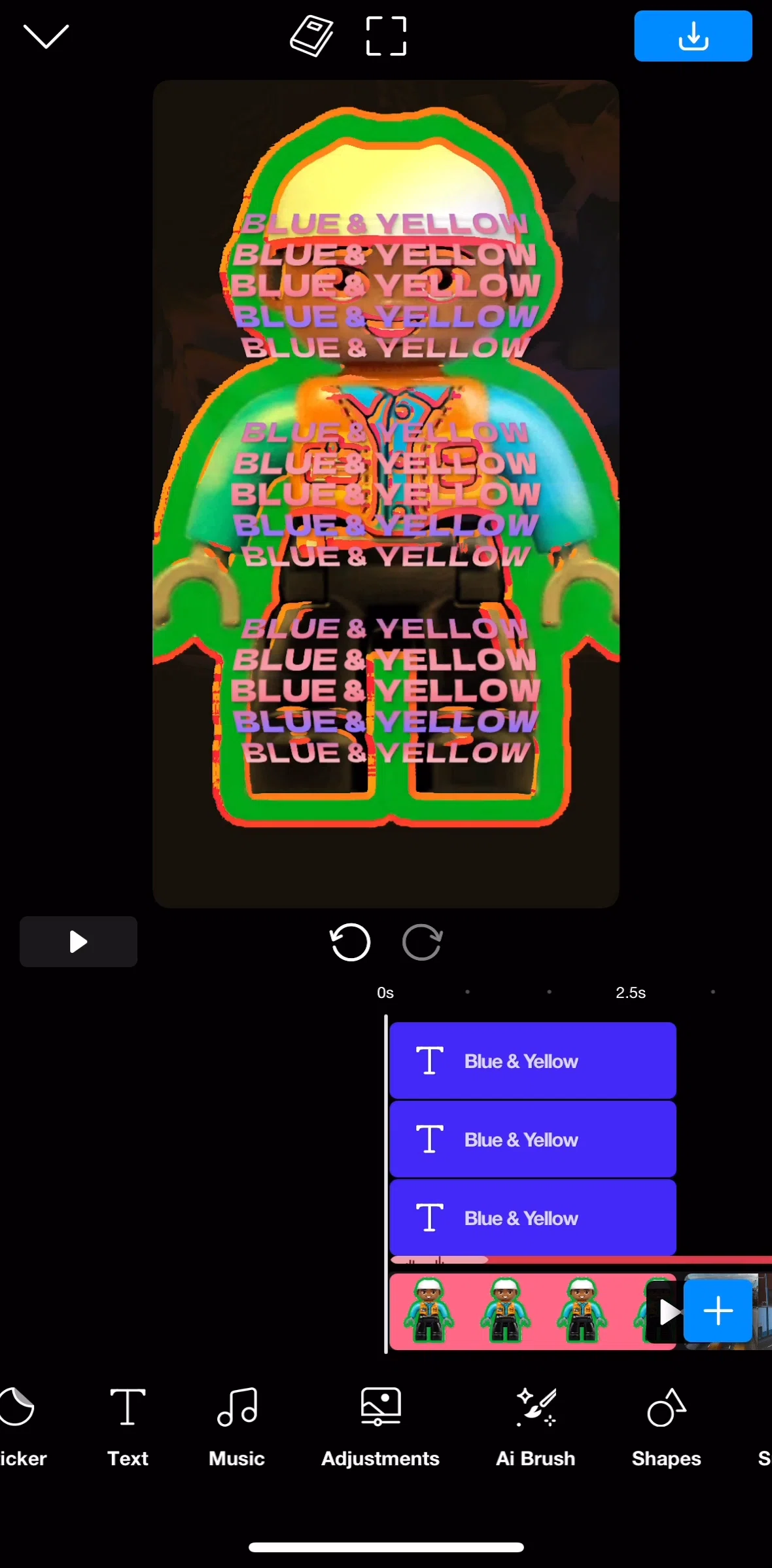 Riveo Screen screen in the Adding a song flow