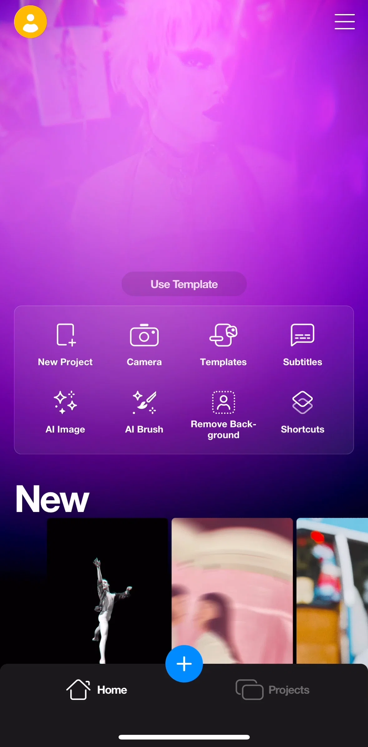 Riveo Screen screen in the Editing profile flow