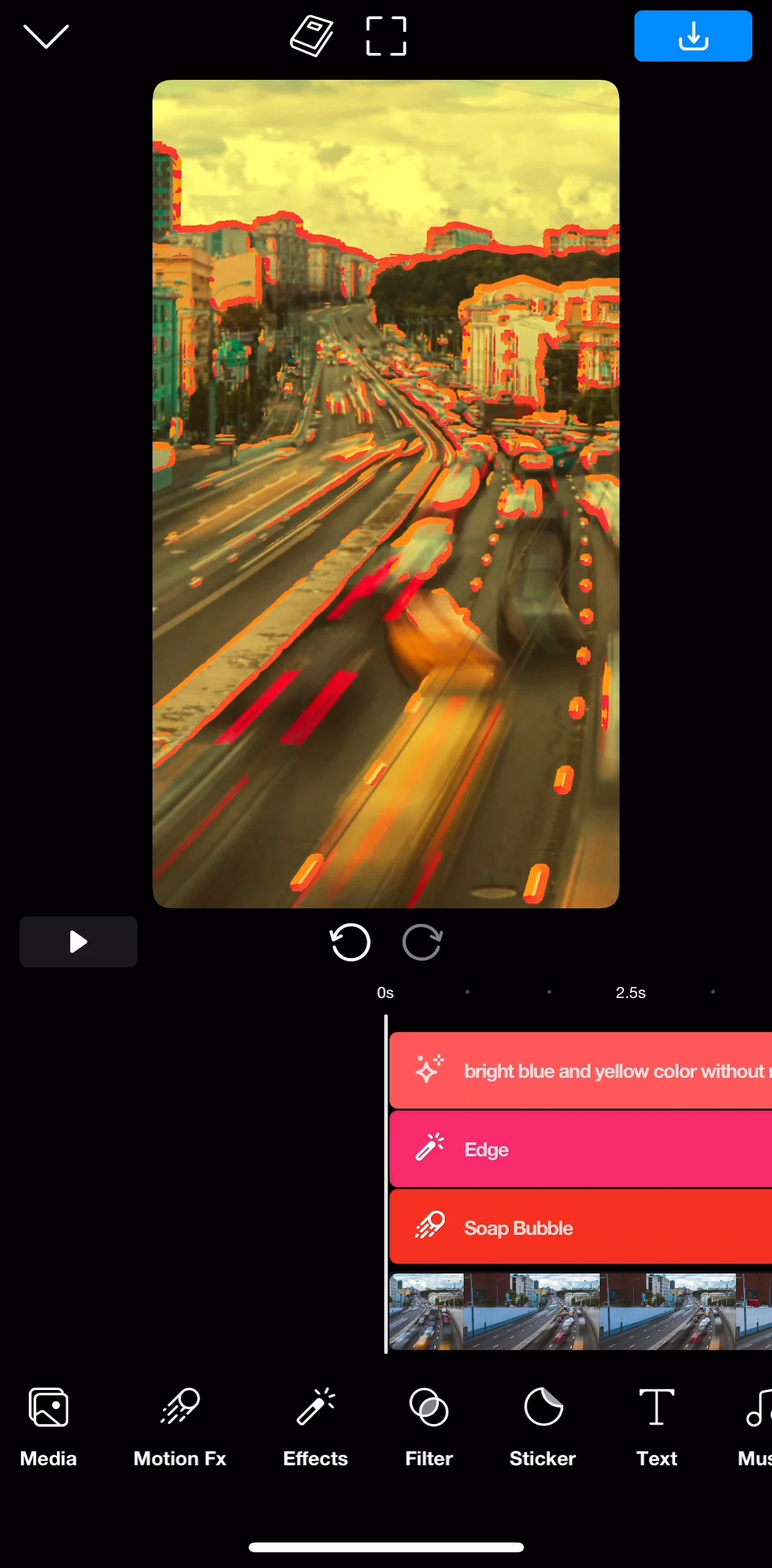 Riveo Screen screen in the Using filter mask flow