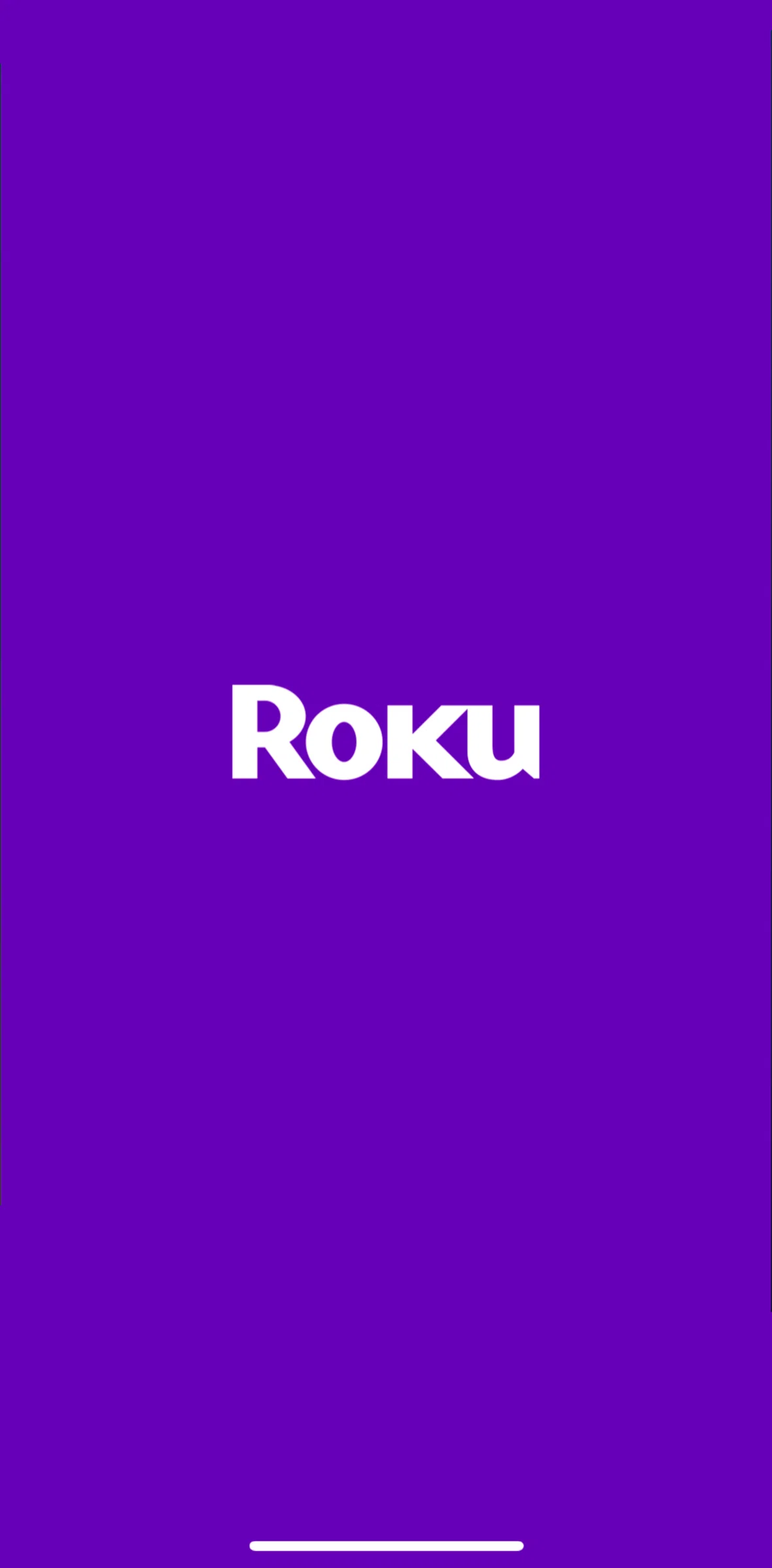 Roku Screen screen in the Onboarding flow