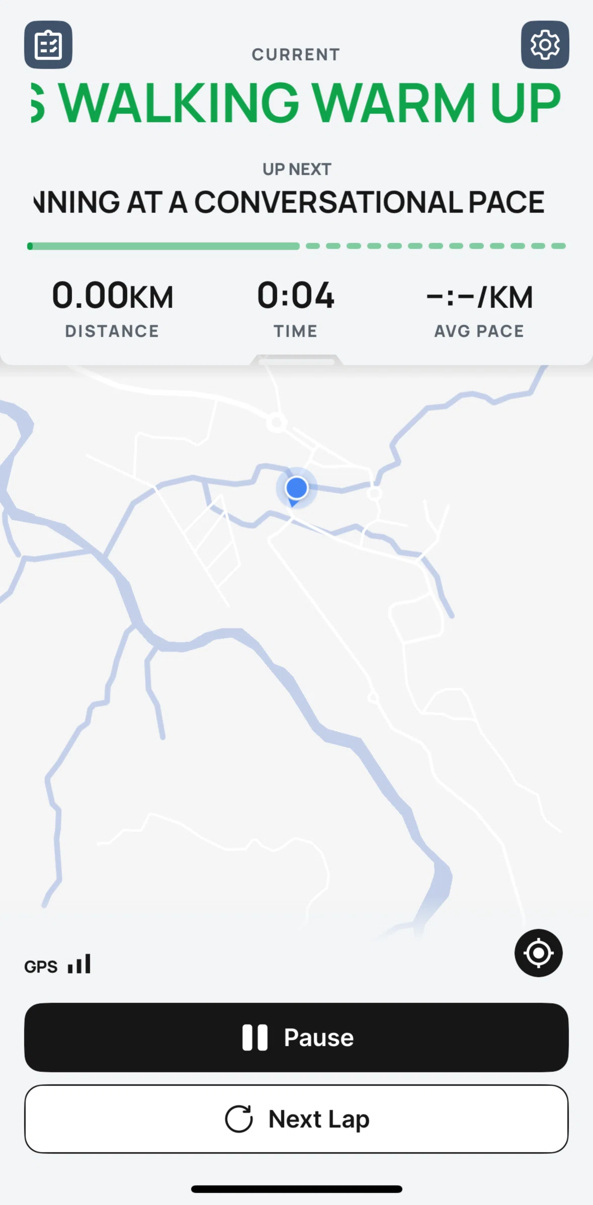 Runna Screen screen in the Phone recording settings flow
