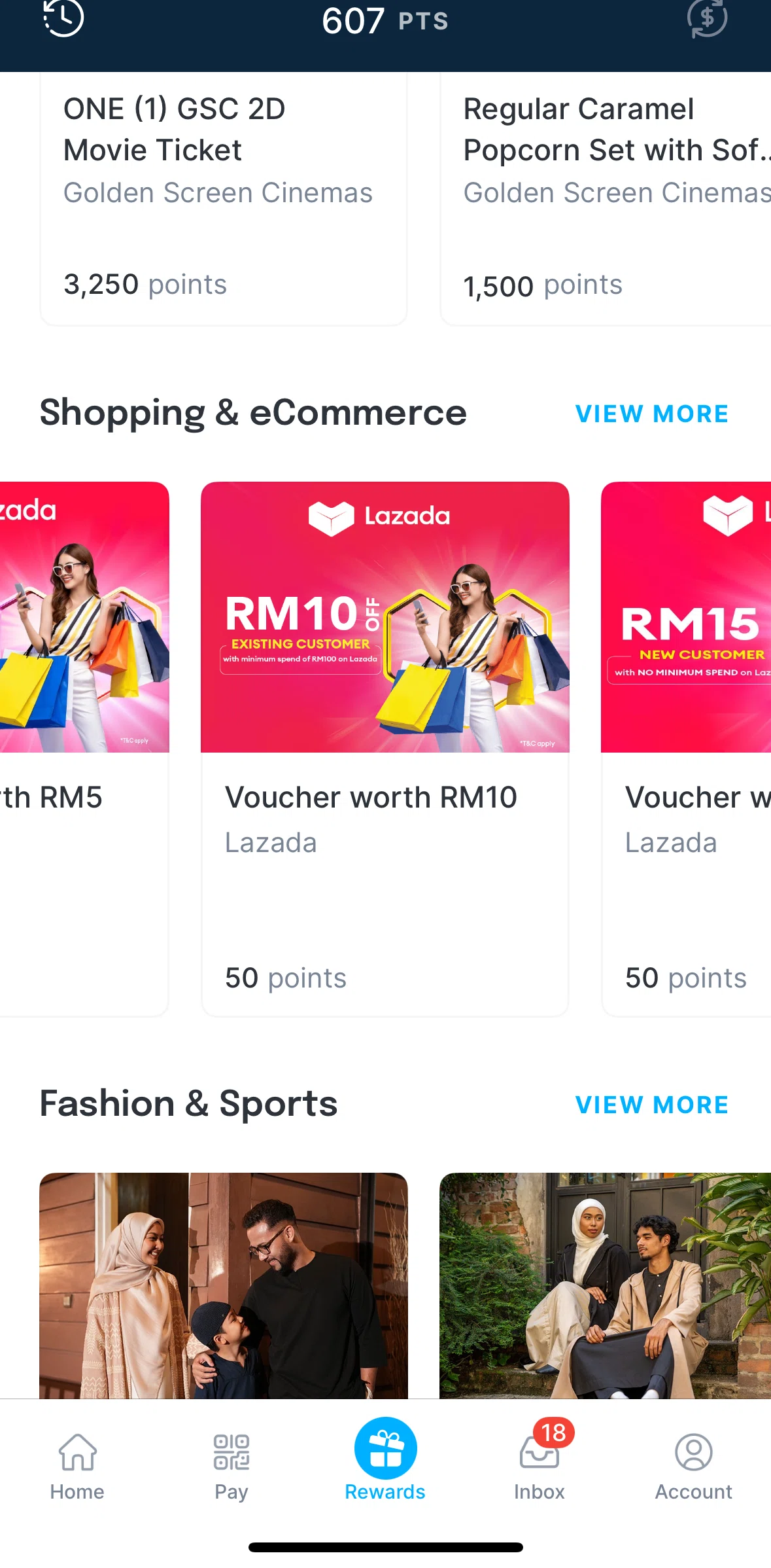 Setel Screen screen in the Voucher detail flow
