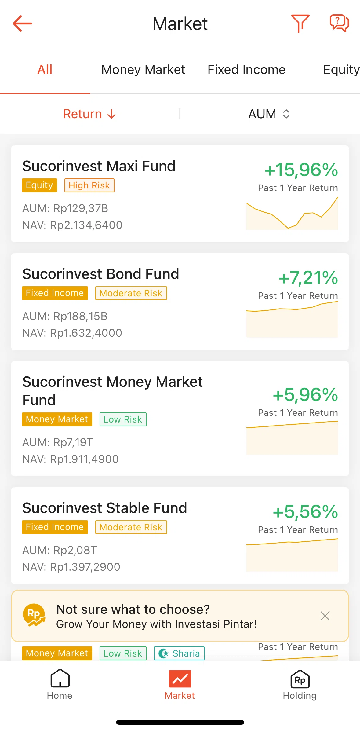 Shopee Screen screen in the Market flow