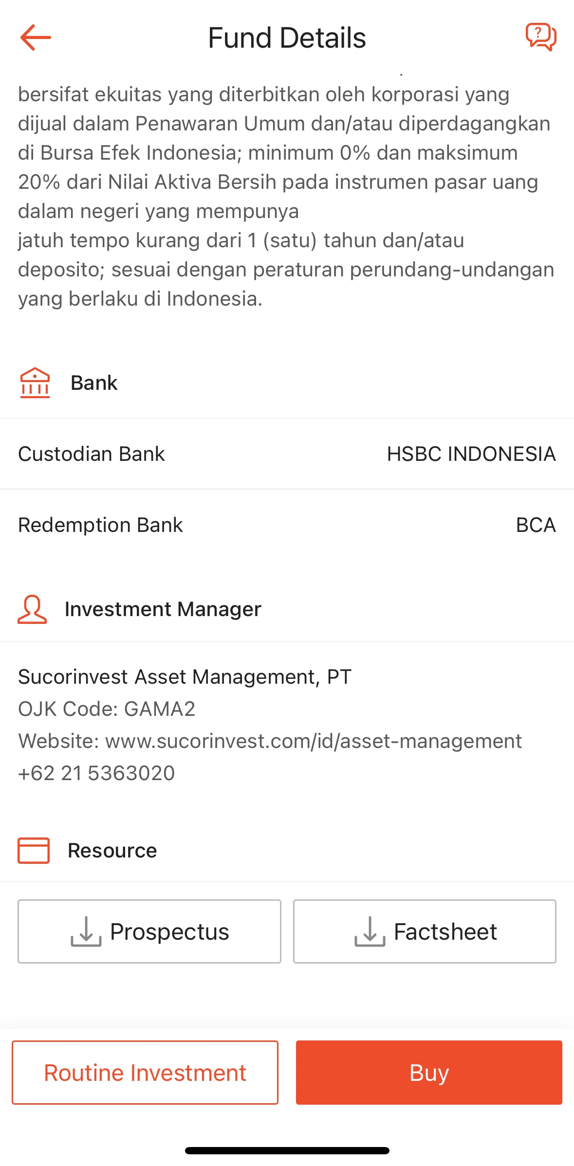 Shopee Screen screen in the Prospectus flow