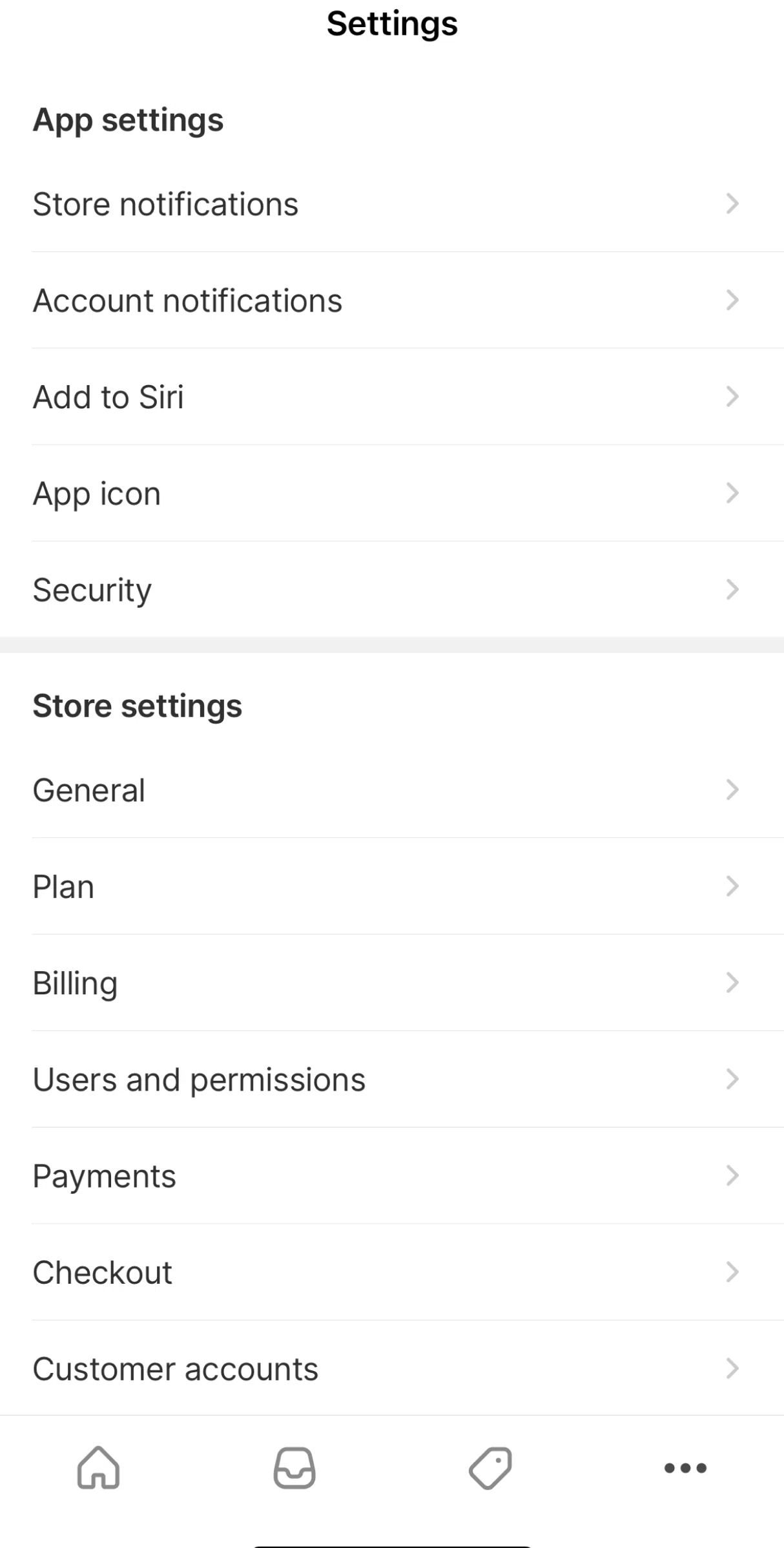 Shopify Screen screen in the Checkout flow