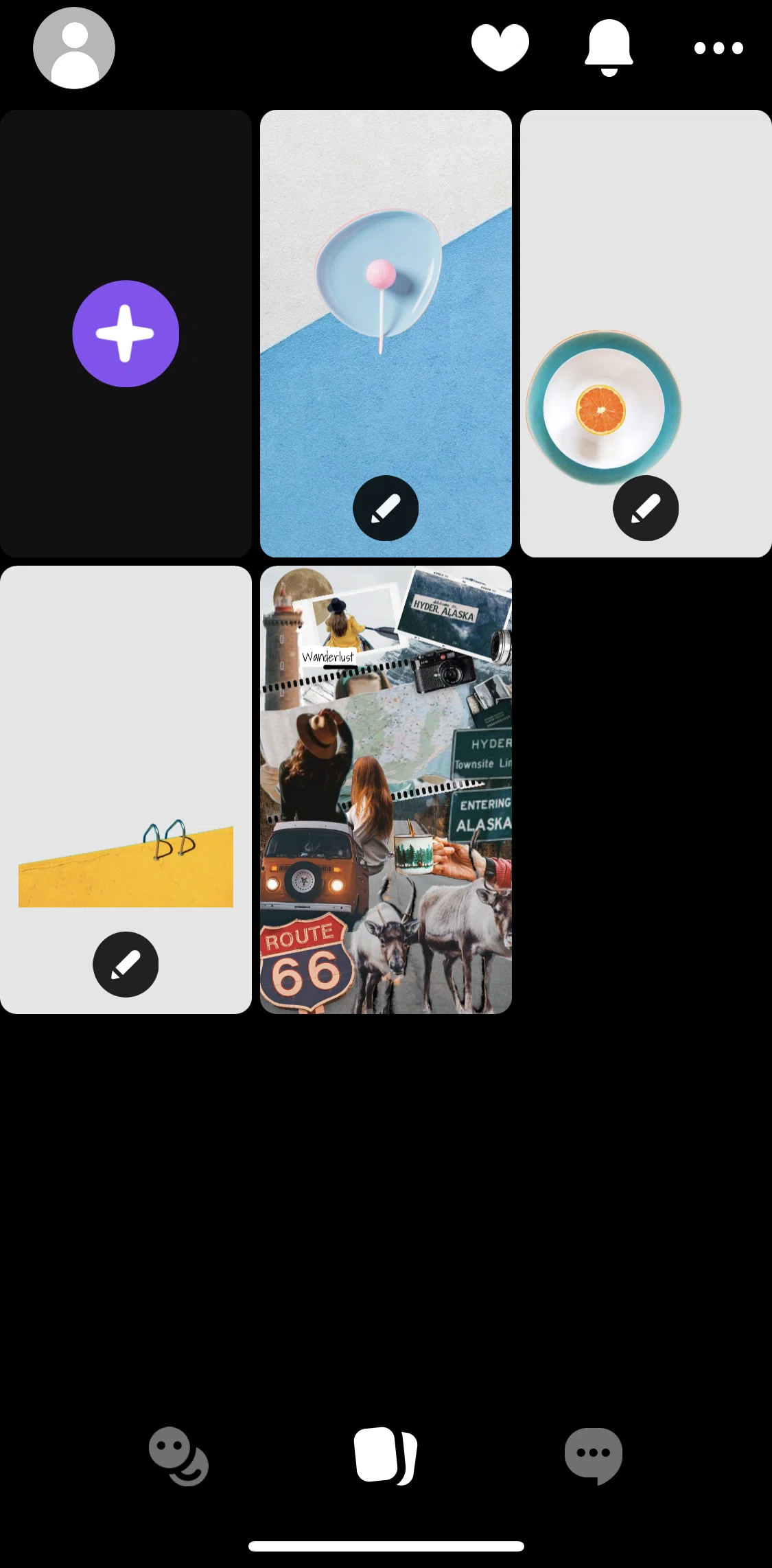 Shuffles by Pinterest Screen screen in the Settings flow