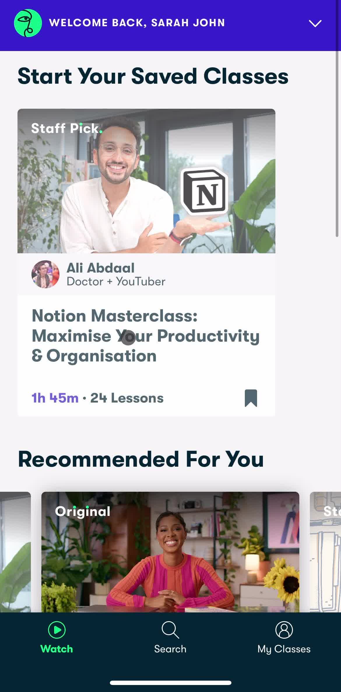 Skillshare Watching Videos preview