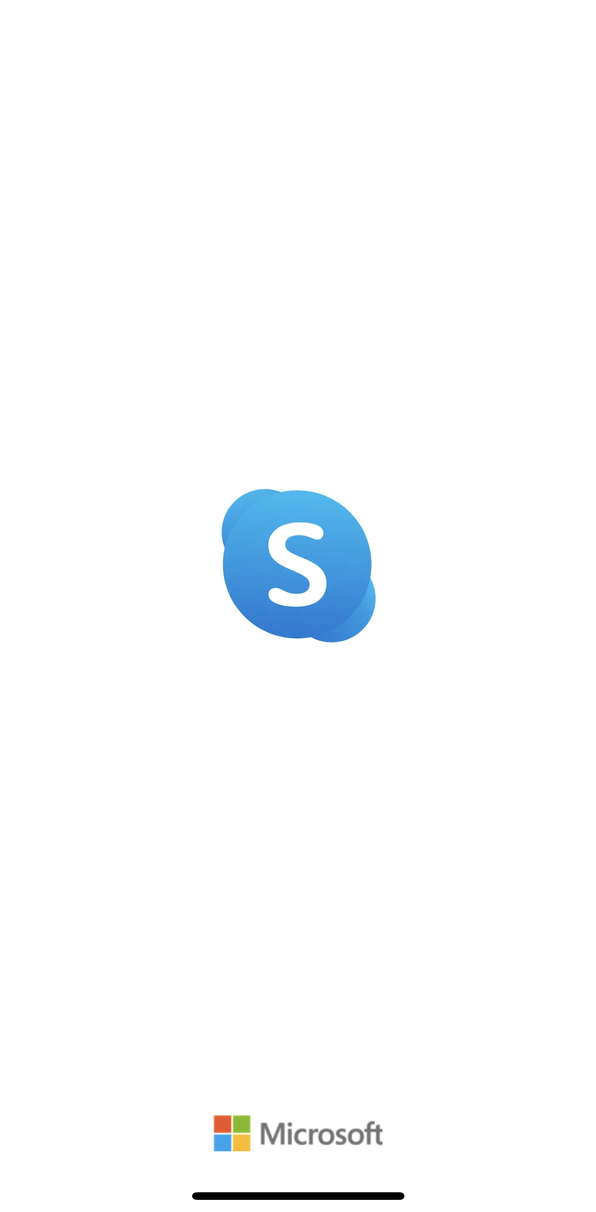 Skype Screen screen in the Onboarding flow