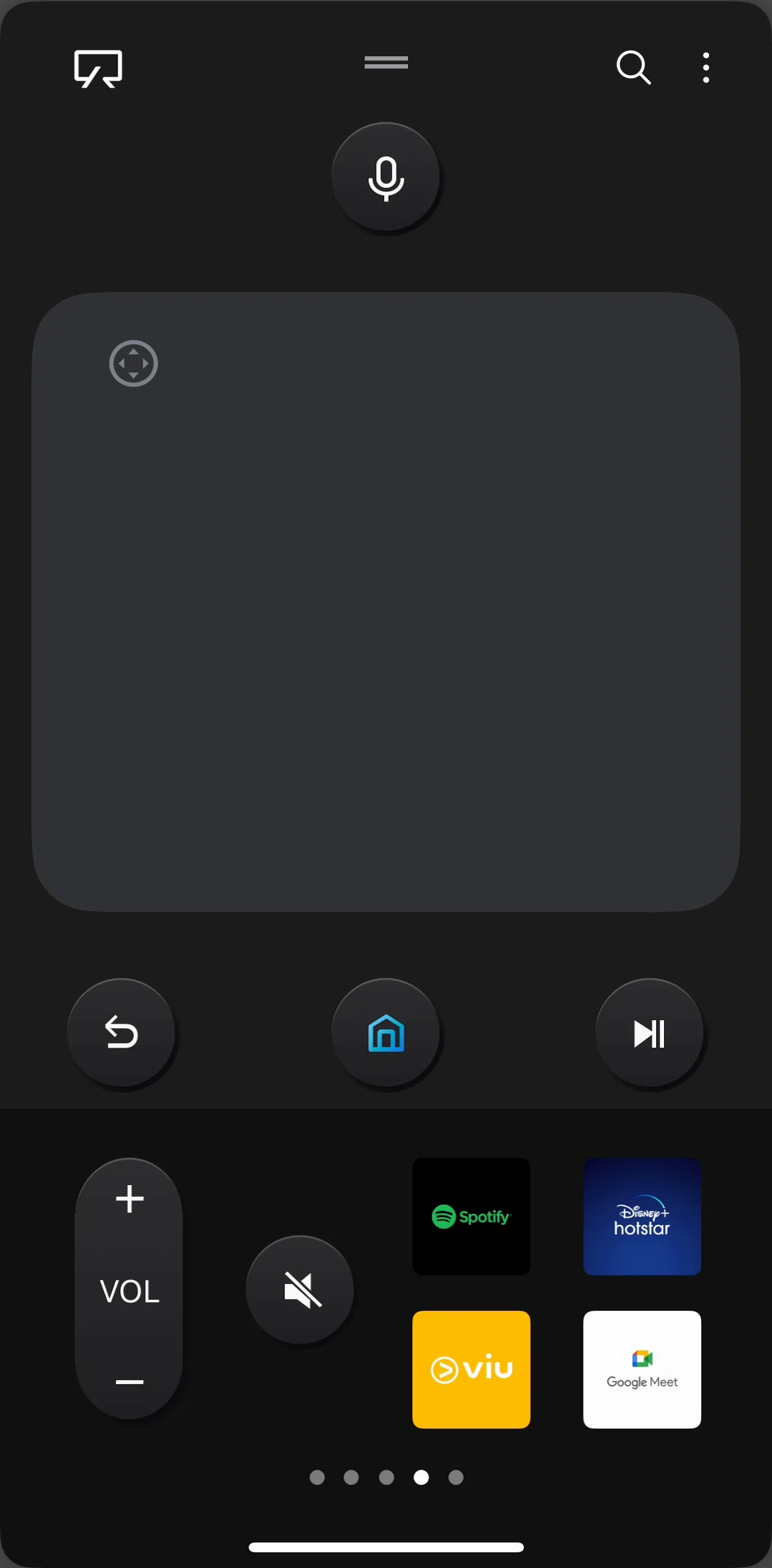 SmartThings Screen screen in the Reordering a page flow