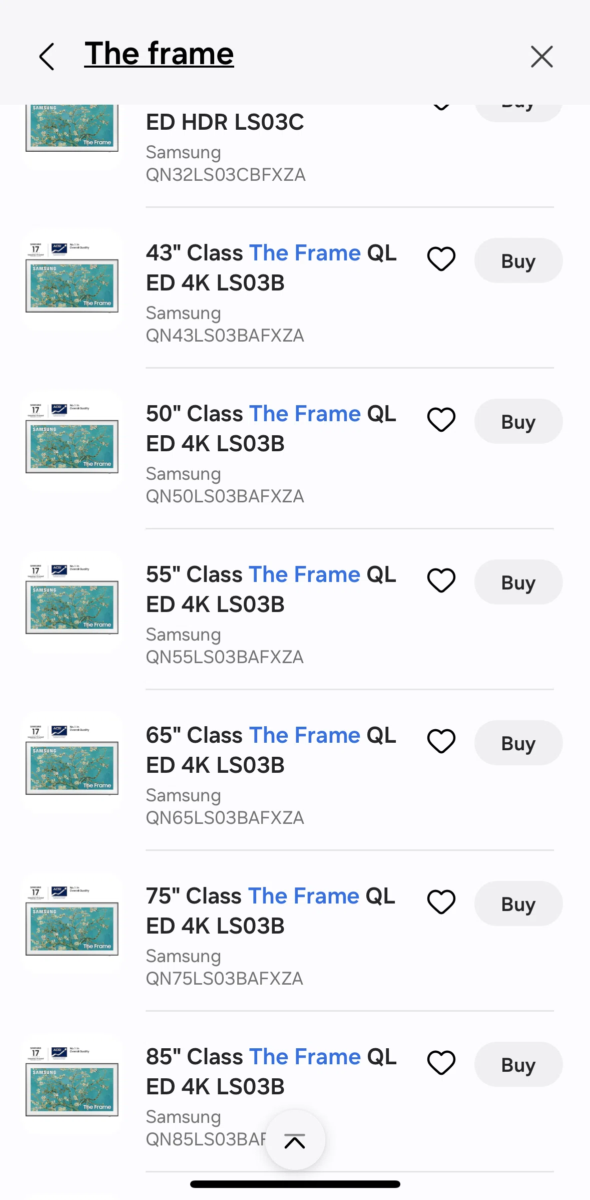 SmartThings Screen screen in the Saving a device flow