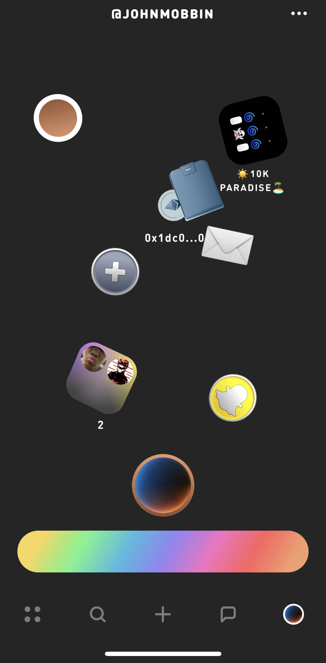 Sonar Screen screen in the My snapchat account flow