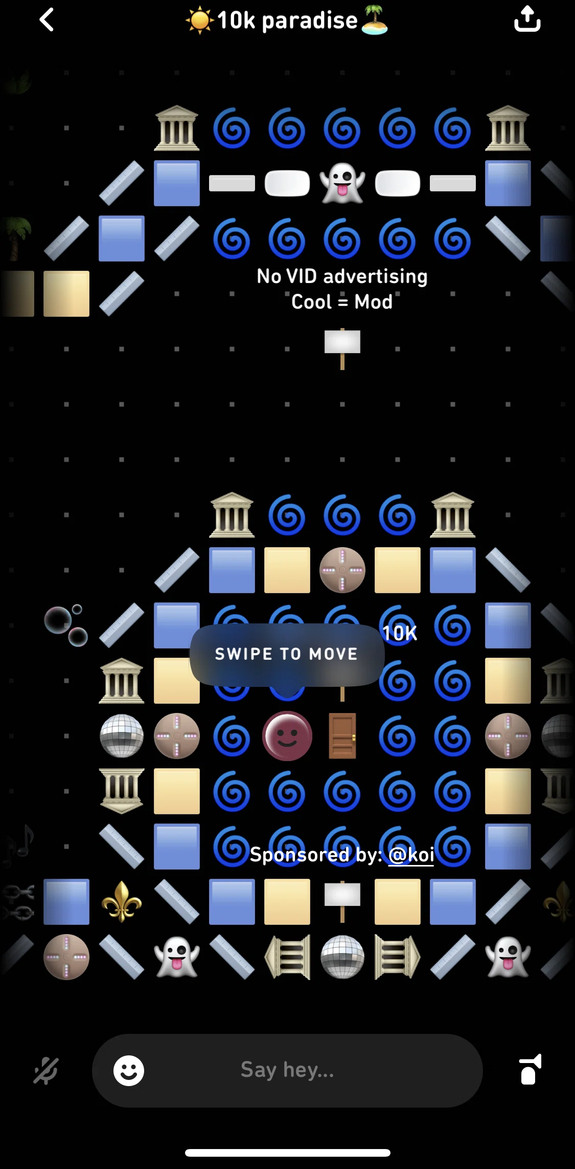 Sonar Screen screen in the Server detail flow