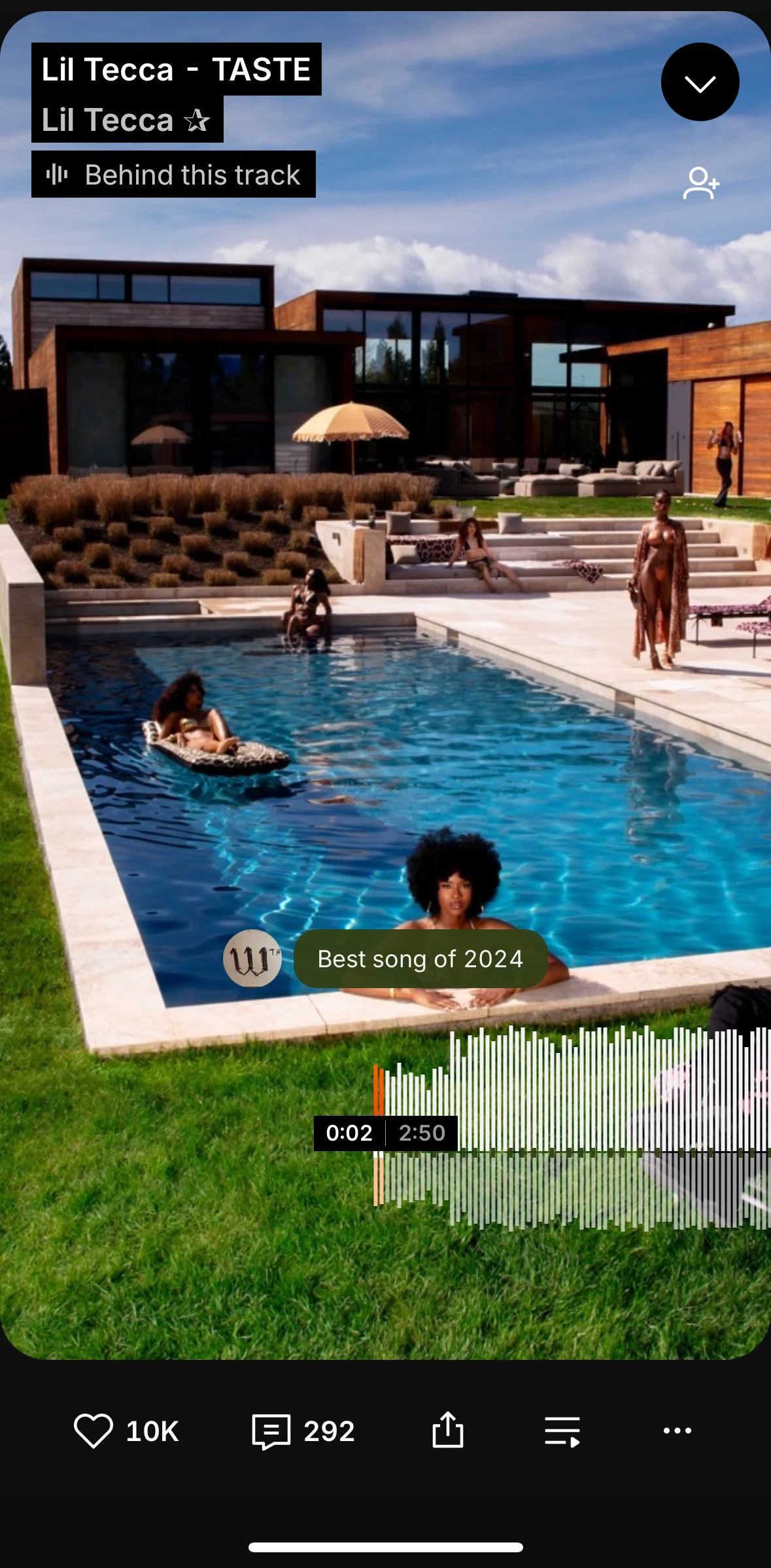 Soundcloud Screen screen in the Play queue flow