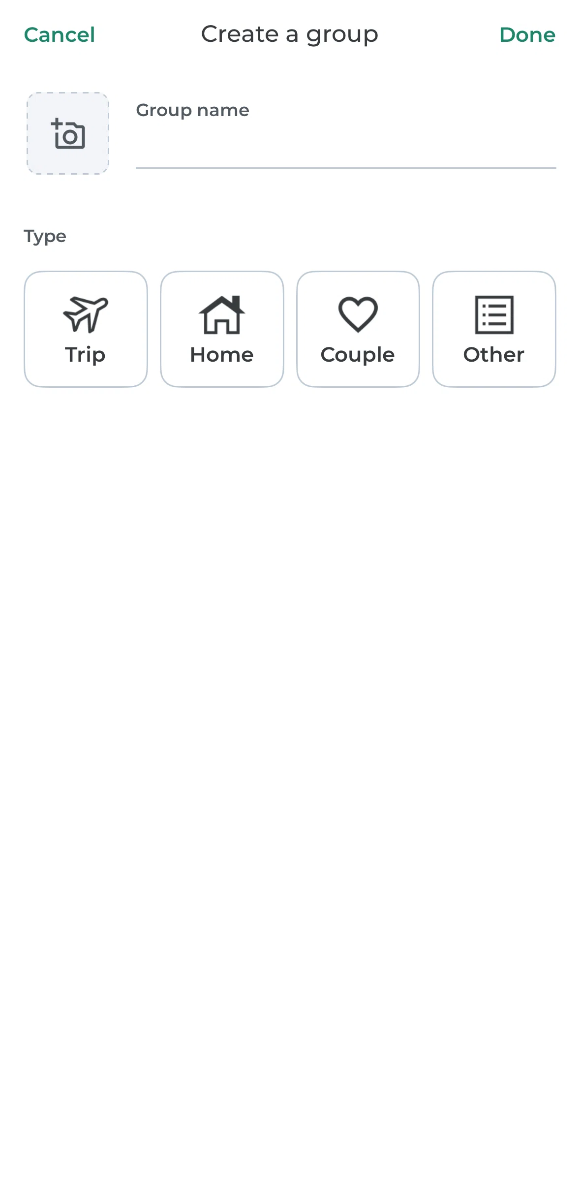 Splitwise Screen screen in the Enabling balance alert flow