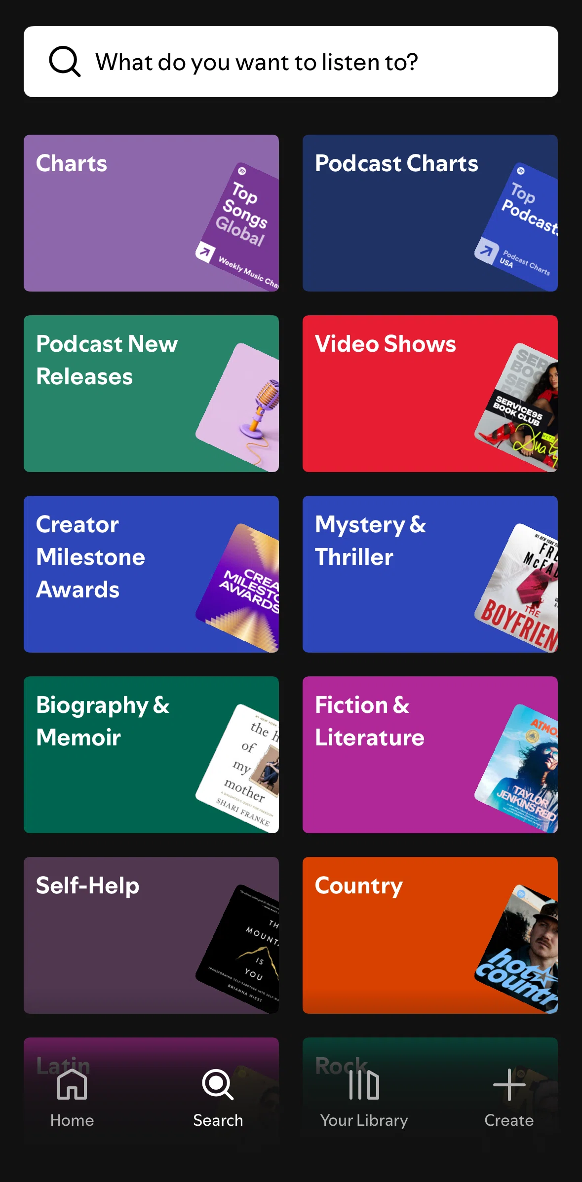 Spotify Screen screen in the Creator Milestone Awards flow