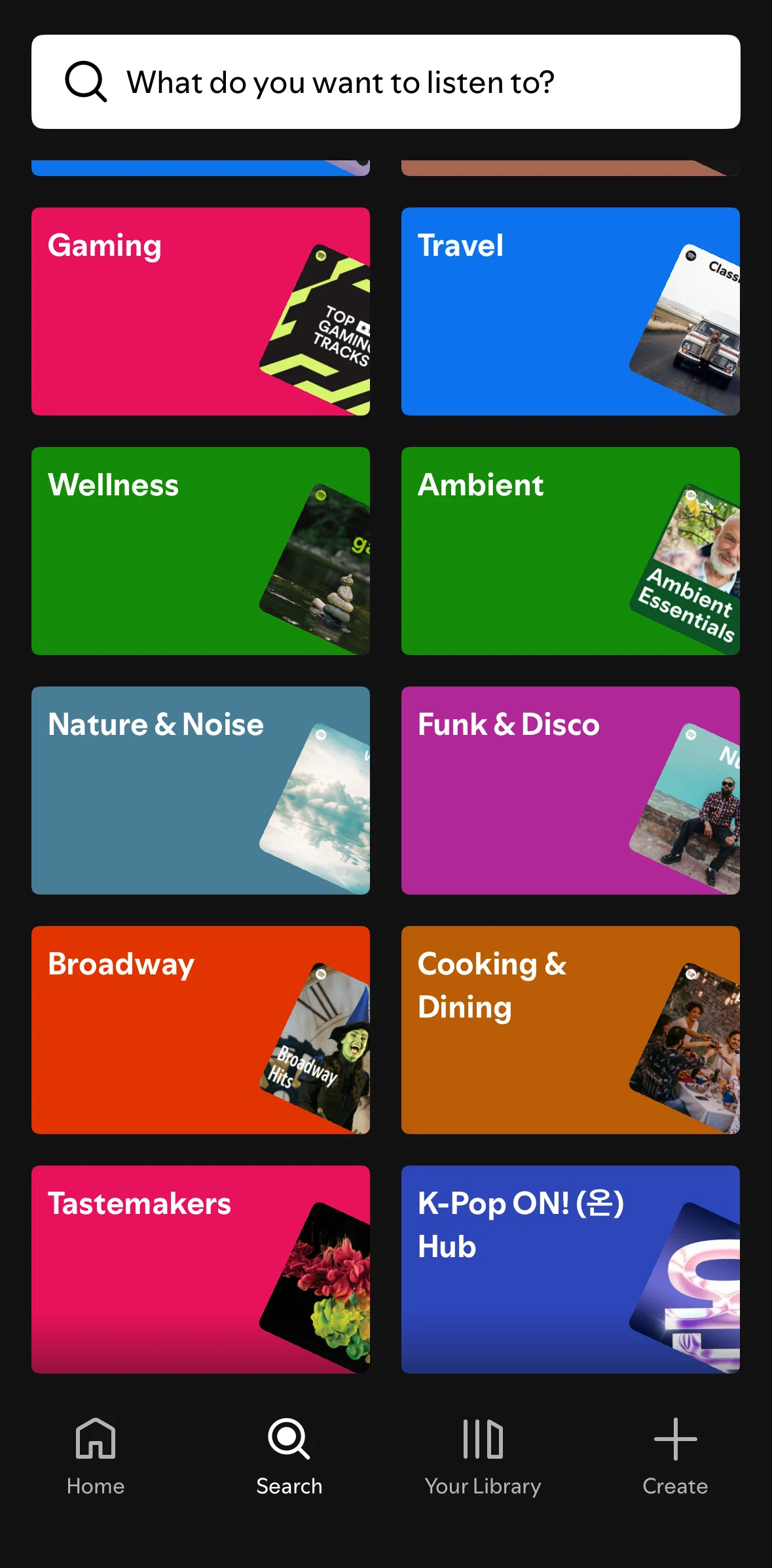 Spotify Screen screen in the K-Pop ON flow