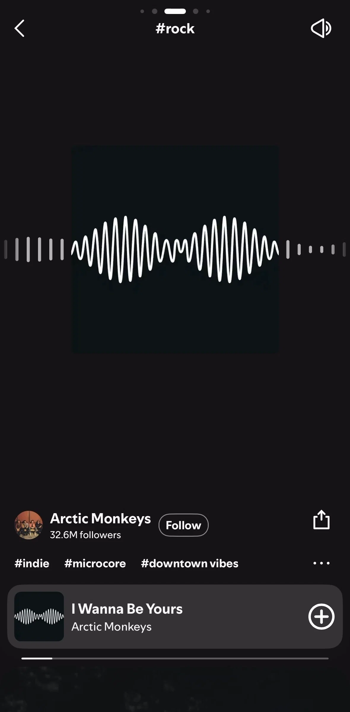 Spotify Screen screen in the Tag flow