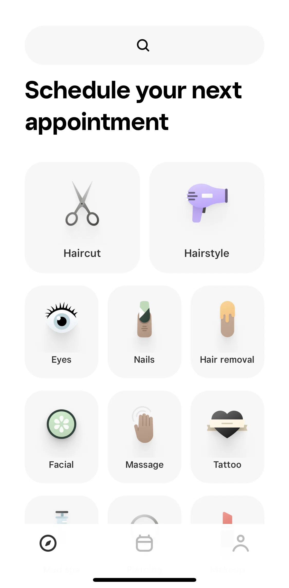 Square Go Screen screen in the Home flow