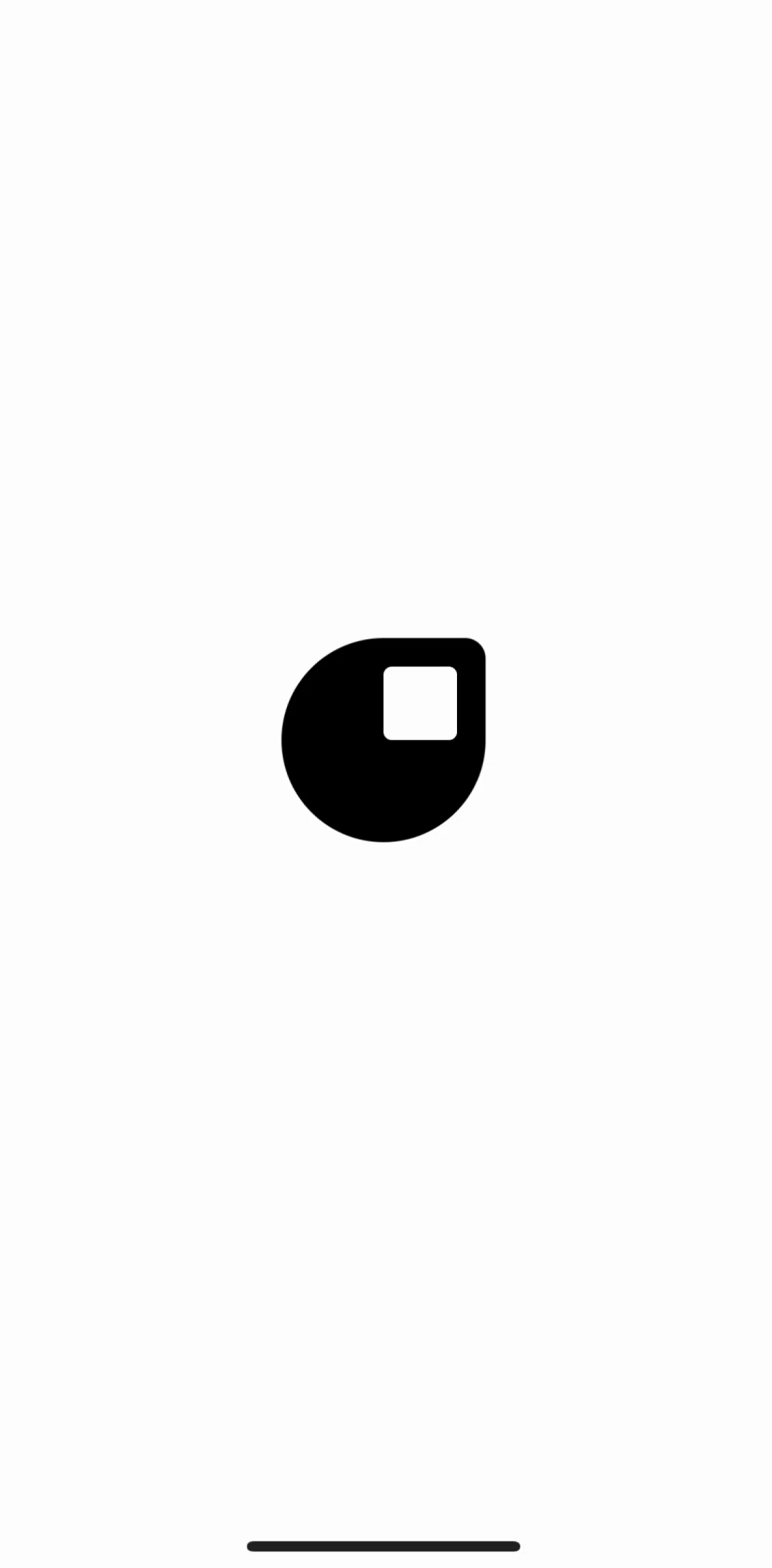 Square Go Screen screen in the Onboarding flow