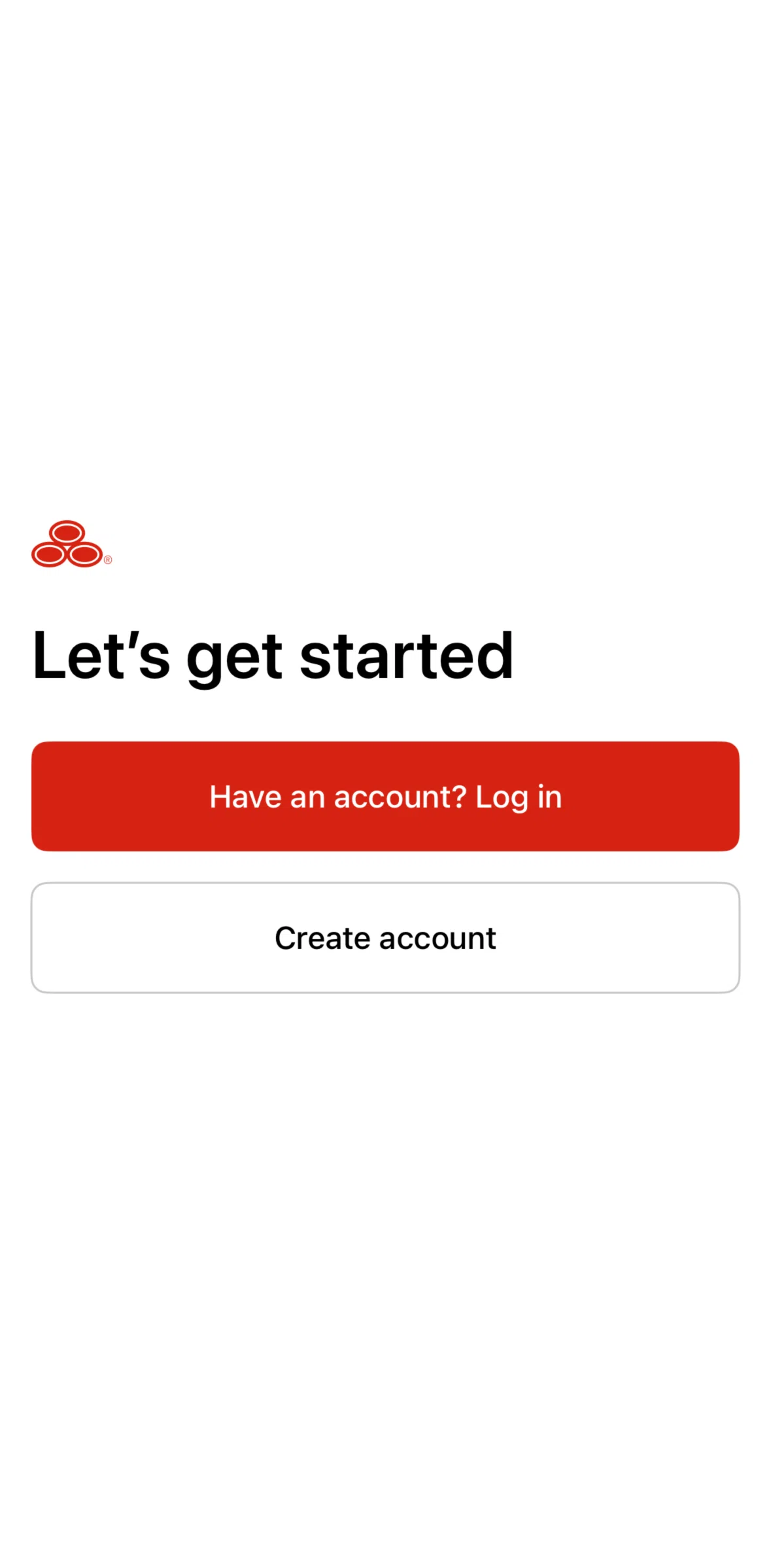 State Farm Screen screen in the Logging in flow