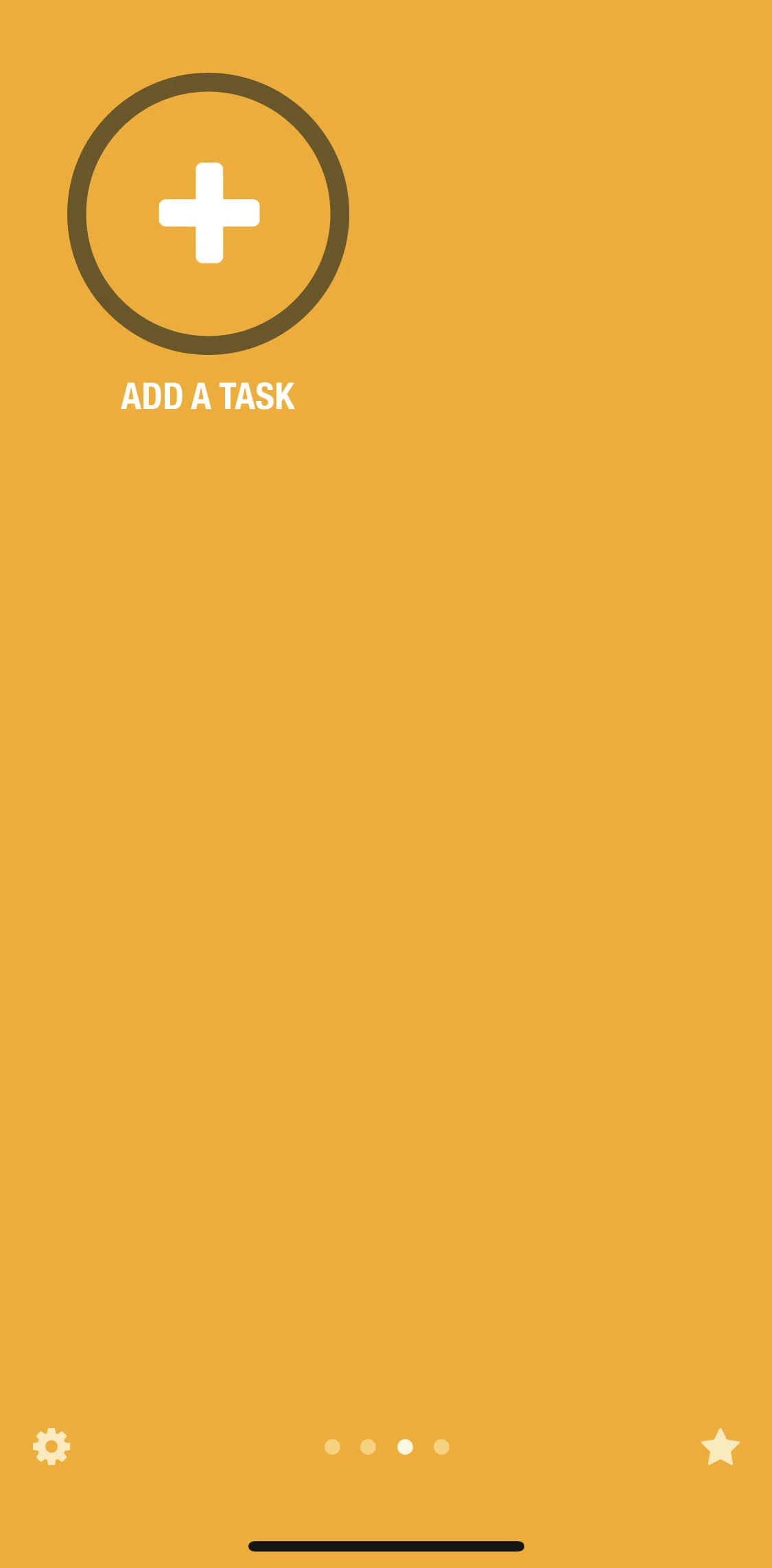 Streaks Screen screen in the Adding a negative task flow