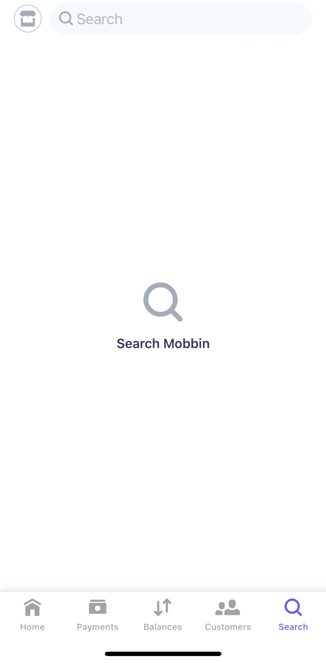 Stripe Dashboard Screen screen in the Searching Stripe Dashboard flow