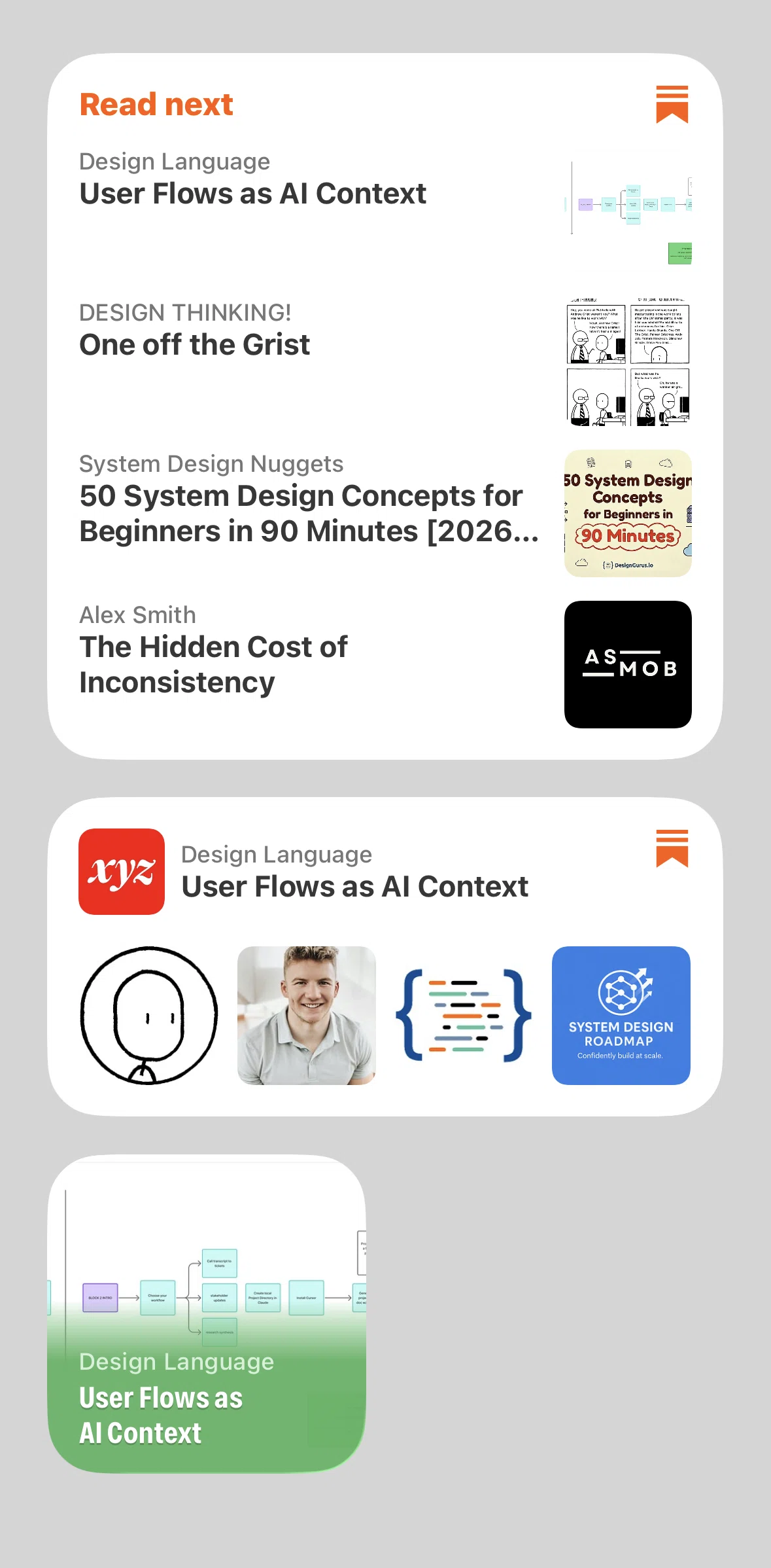 Substack Screen screen in the Widgets flow