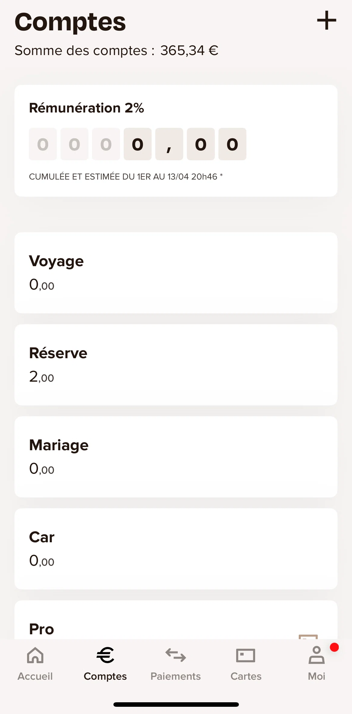 Sumeria Screen screen in the Add (Accounts) flow