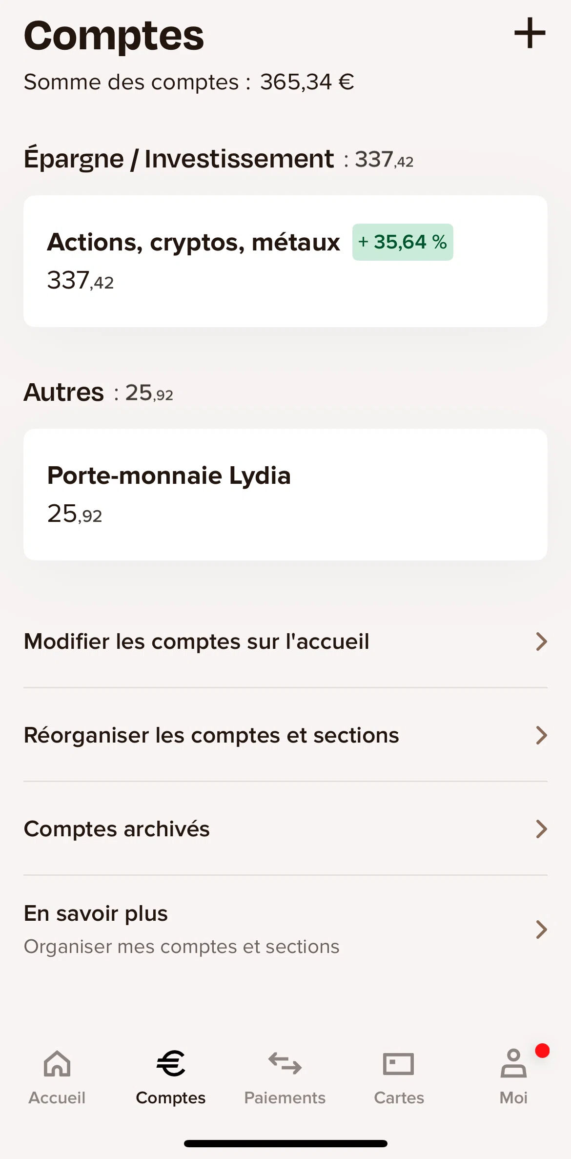 Sumeria Screen screen in the Learn more flow