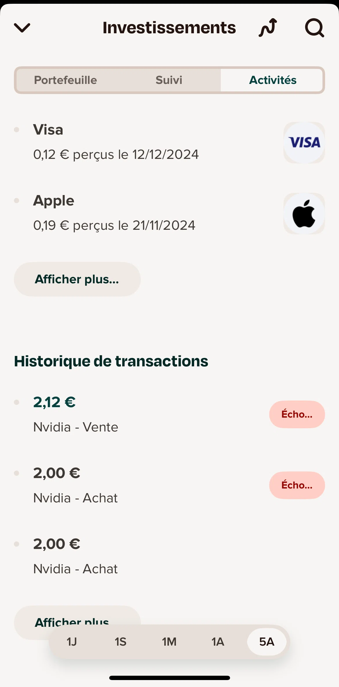 Sumeria Screen screen in the Transaction details flow